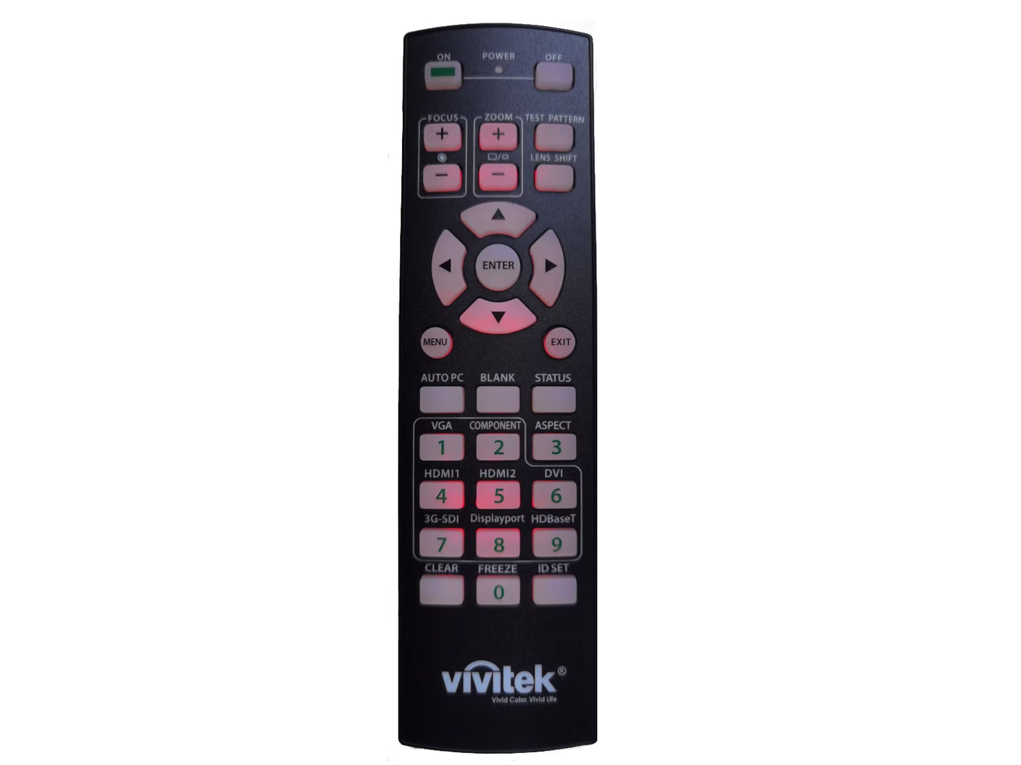 Originale telecomando di ricambio VIVITEK 5041848301