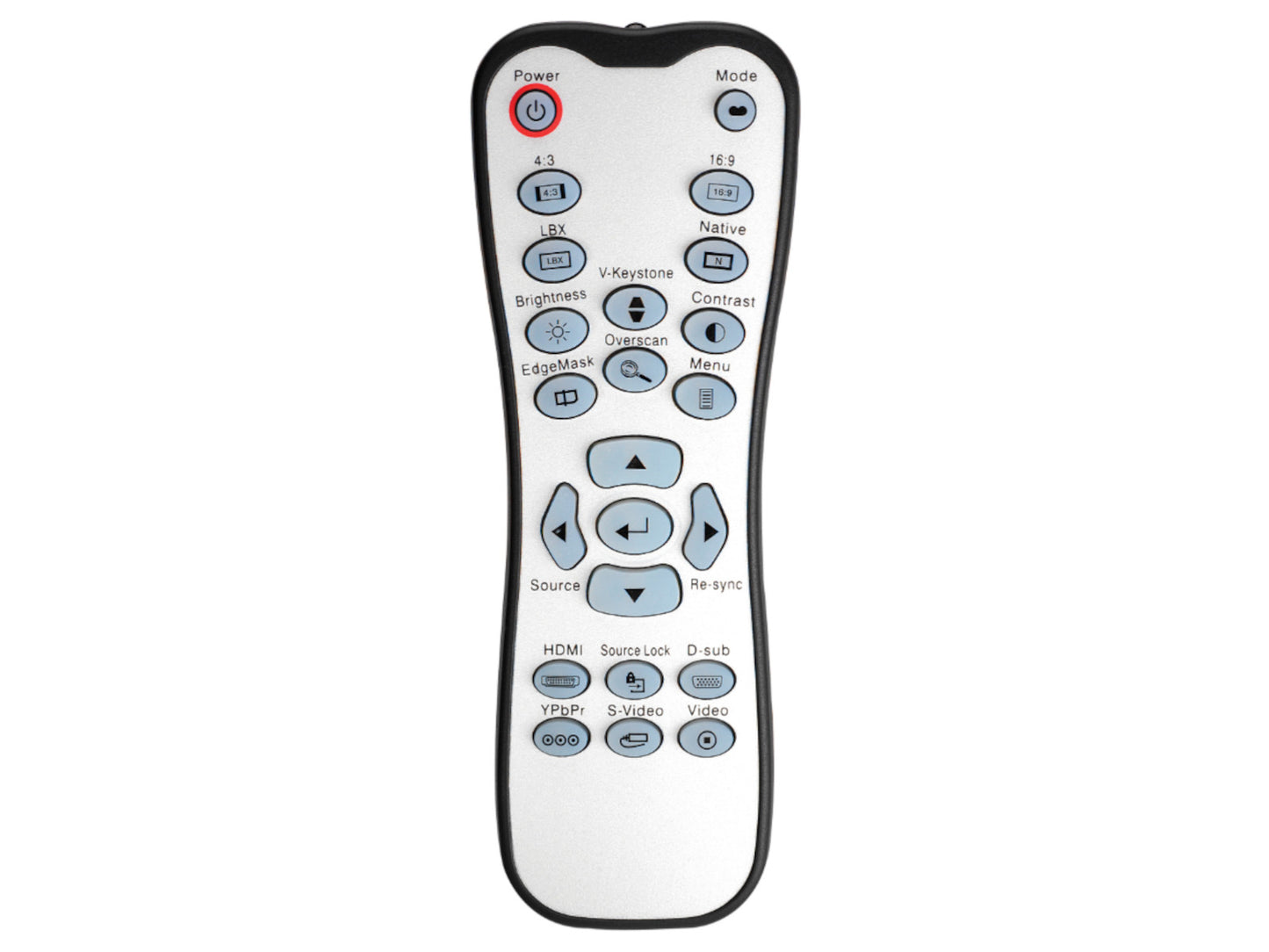 Originale telecomando di ricambio OPTOMA BR-3040B. BR-3039B, BR-3028B