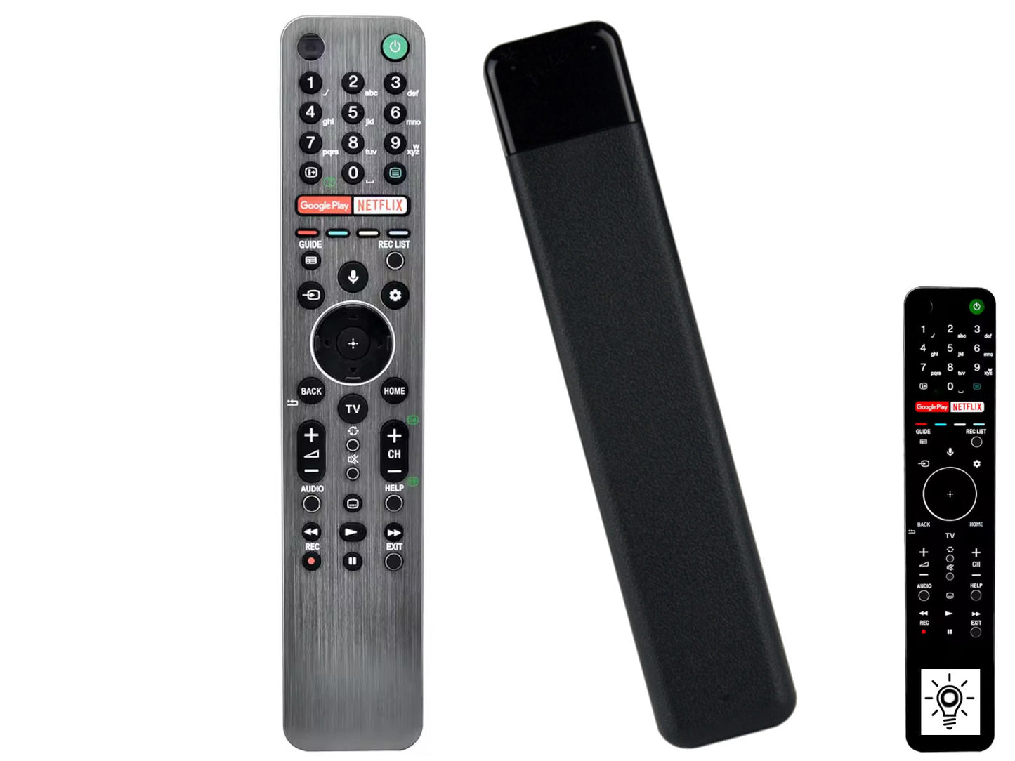 Compatibile telecomando di ricambio SONY RMF-TX611E, 100504311, VOICE, Backlight
