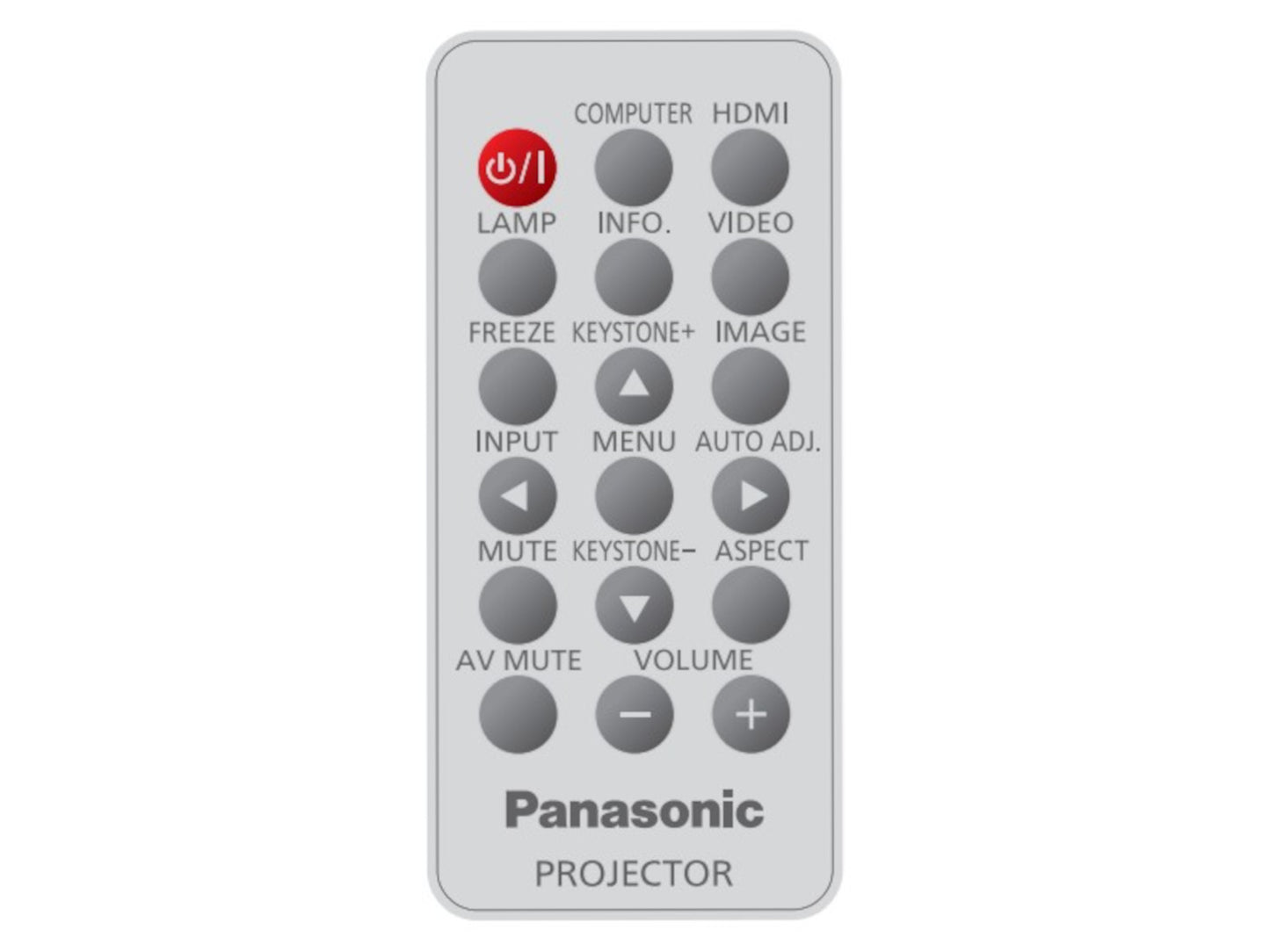 Originale telecomando di ricambio PANASONIC H458UB01G001