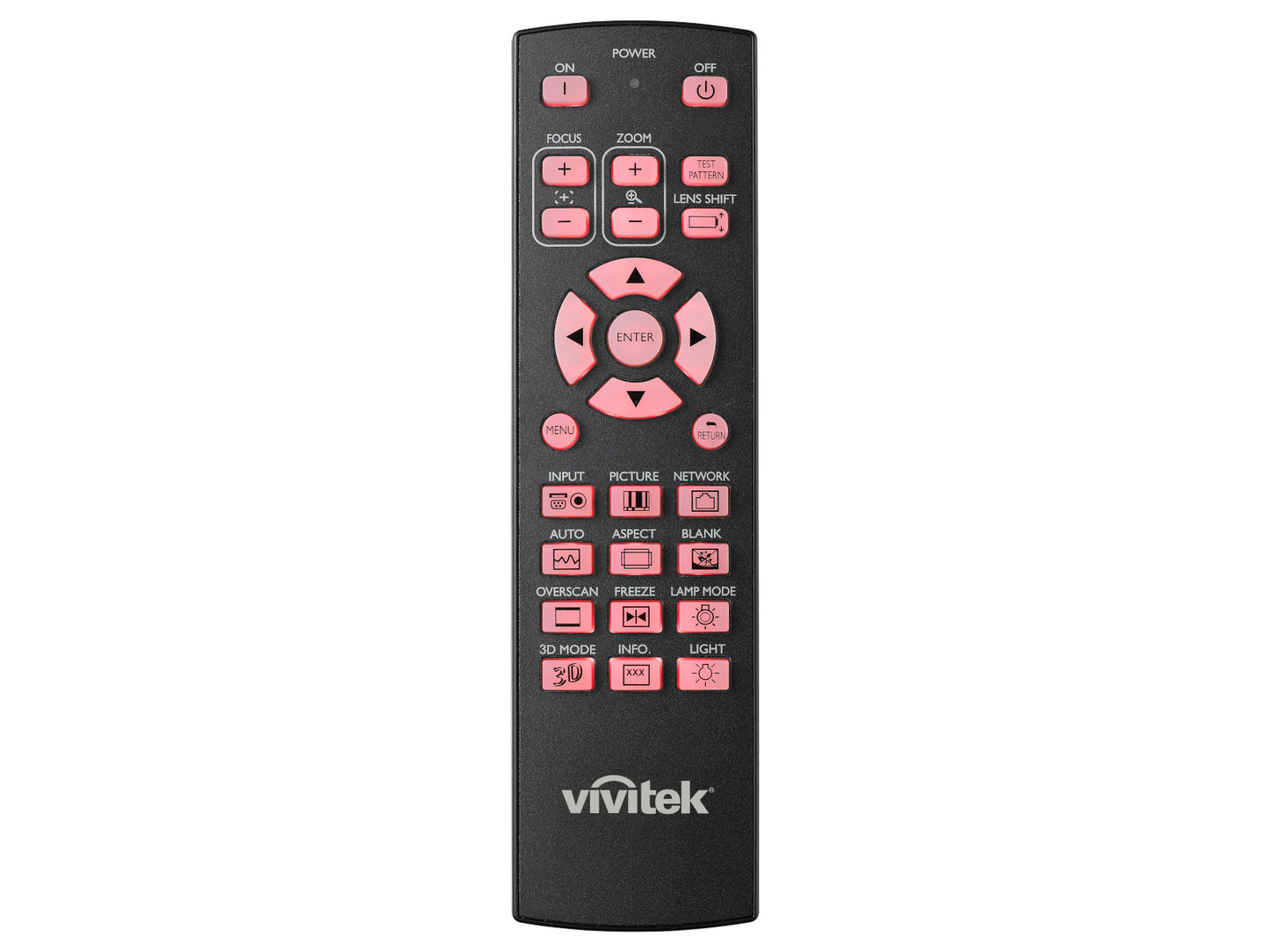 Originale telecomando di ricambio VIVITEK 5041842200