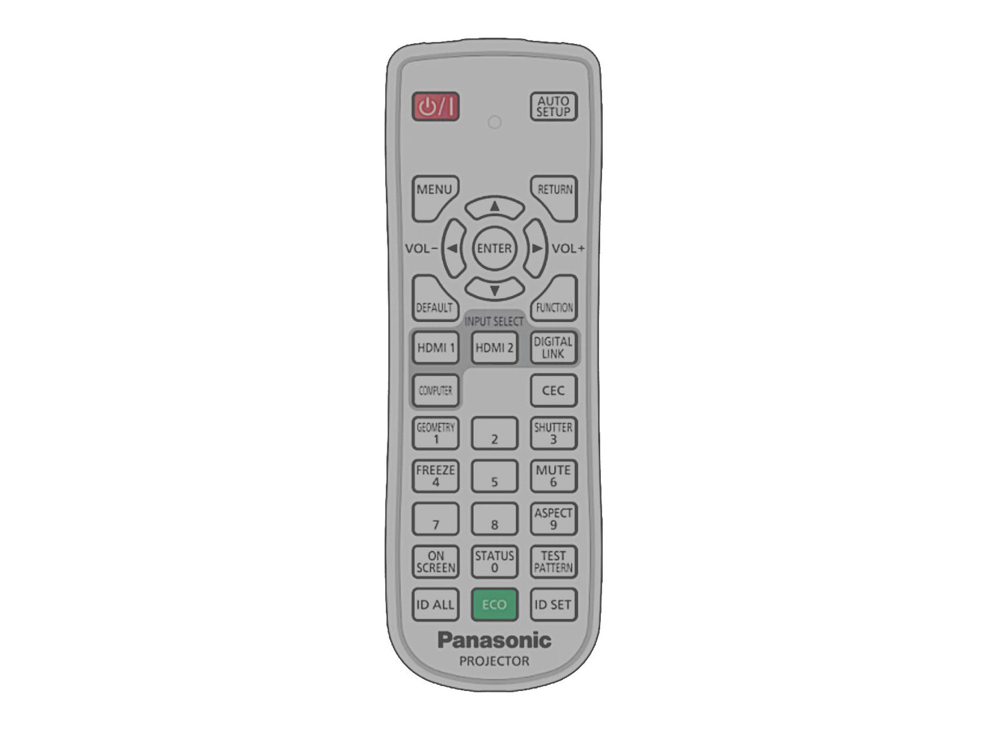 Originale telecomando di ricambio PANASONIC N2QAYA000232