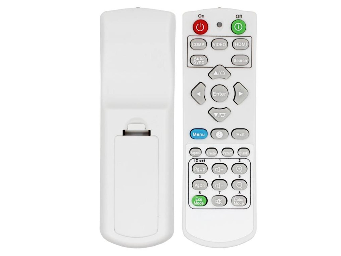 Compatibile telecomando di ricambio VIEWSONIC A-00010005, A-00010188, A-00010313, 5F.262J3.061, Q-3101