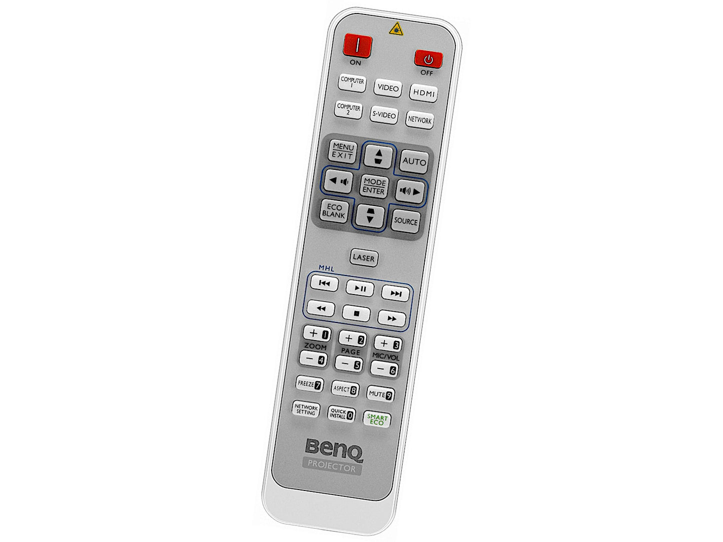 Originale telecomando di ricambio BENQ RCS011, 5J.JE206.001, 5J.JAD06.001