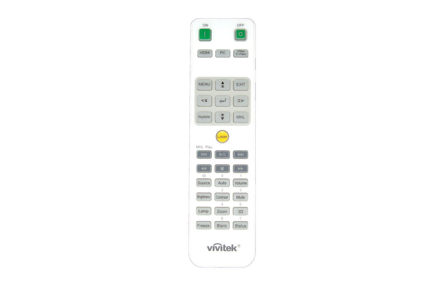 Originale telecomando di ricambio VIVITEK 5041846402, 5041846400, 5041846401