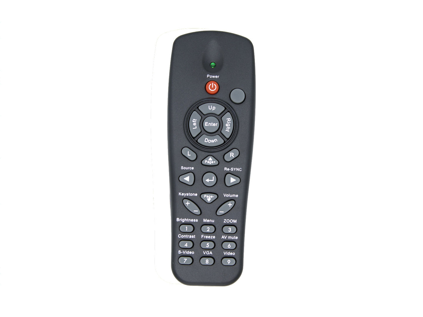 Compatibile telecomando di ricambio OPTOMA BR-3043N, BR-3047N, BR-5031N, L-27-7KEY