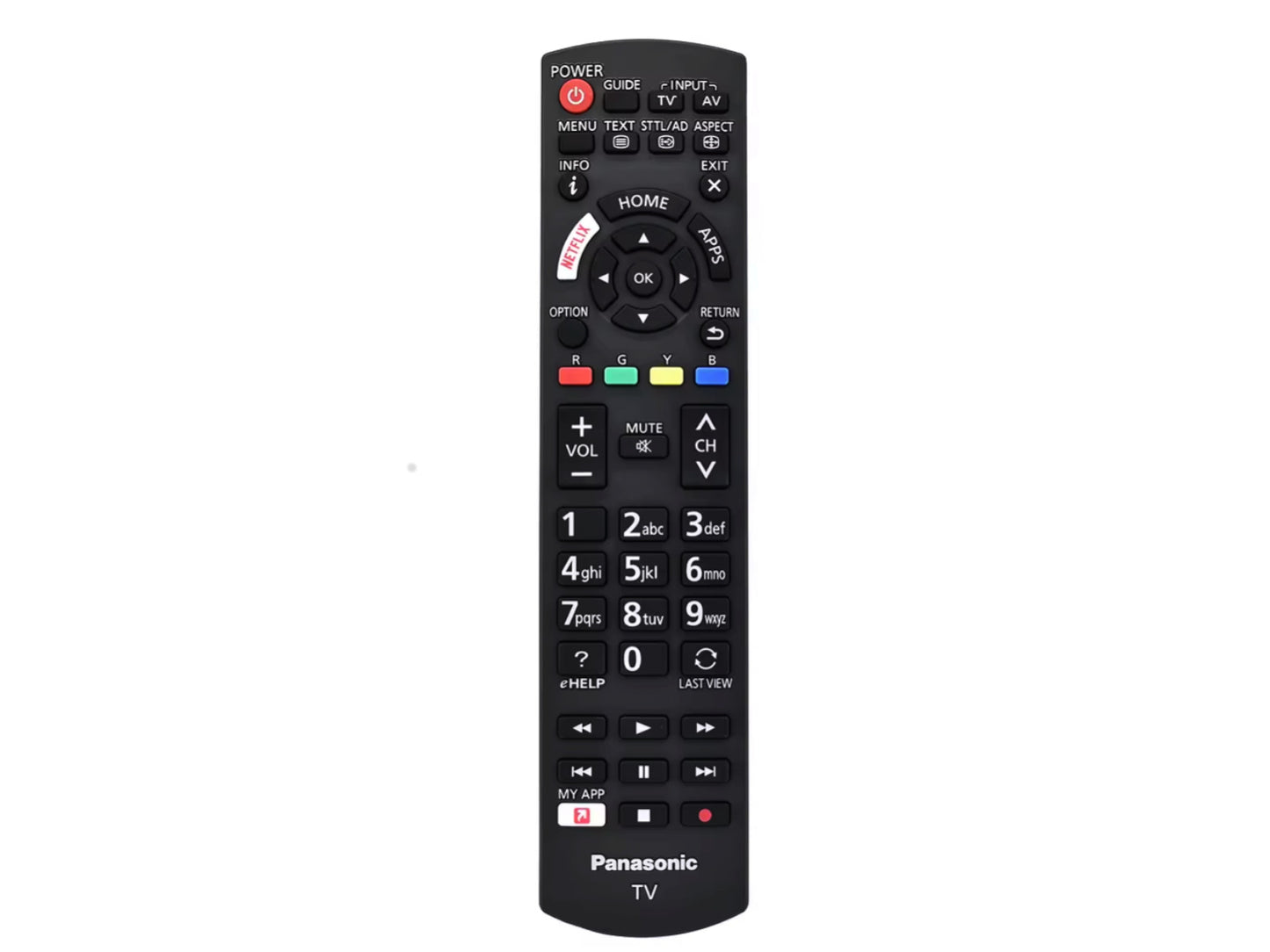 Originale telecomando di ricambio PANASONIC N2QAYB001133, N2QAYB001109, N2QAYB001009, N2QAYB001008
