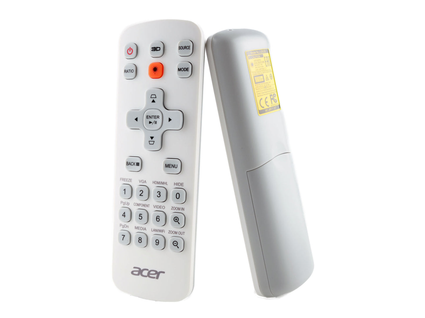 Originale telecomando di ricambio ACER MC.JMV11.007, MC.JMV11.F07, J-25030, J3 LASER, MC.JMV11.00G