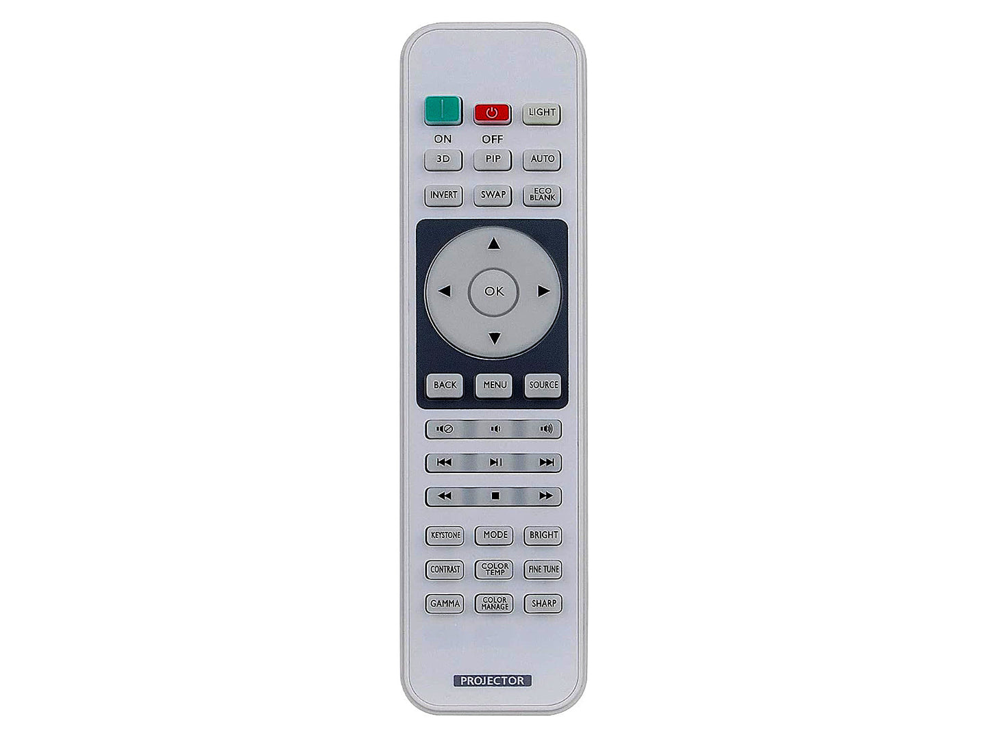 Compatibile telecomando di ricambio BENQ 5J.J9M06.001, RCV012, 1051B-2564