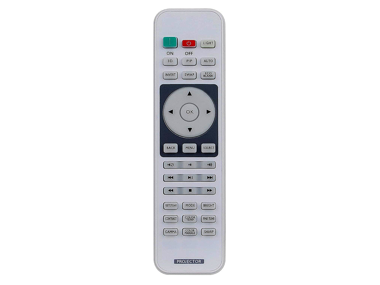 Compatibile telecomando di ricambio BENQ 5J.J9M06.001, RCV012, 1051B-2564