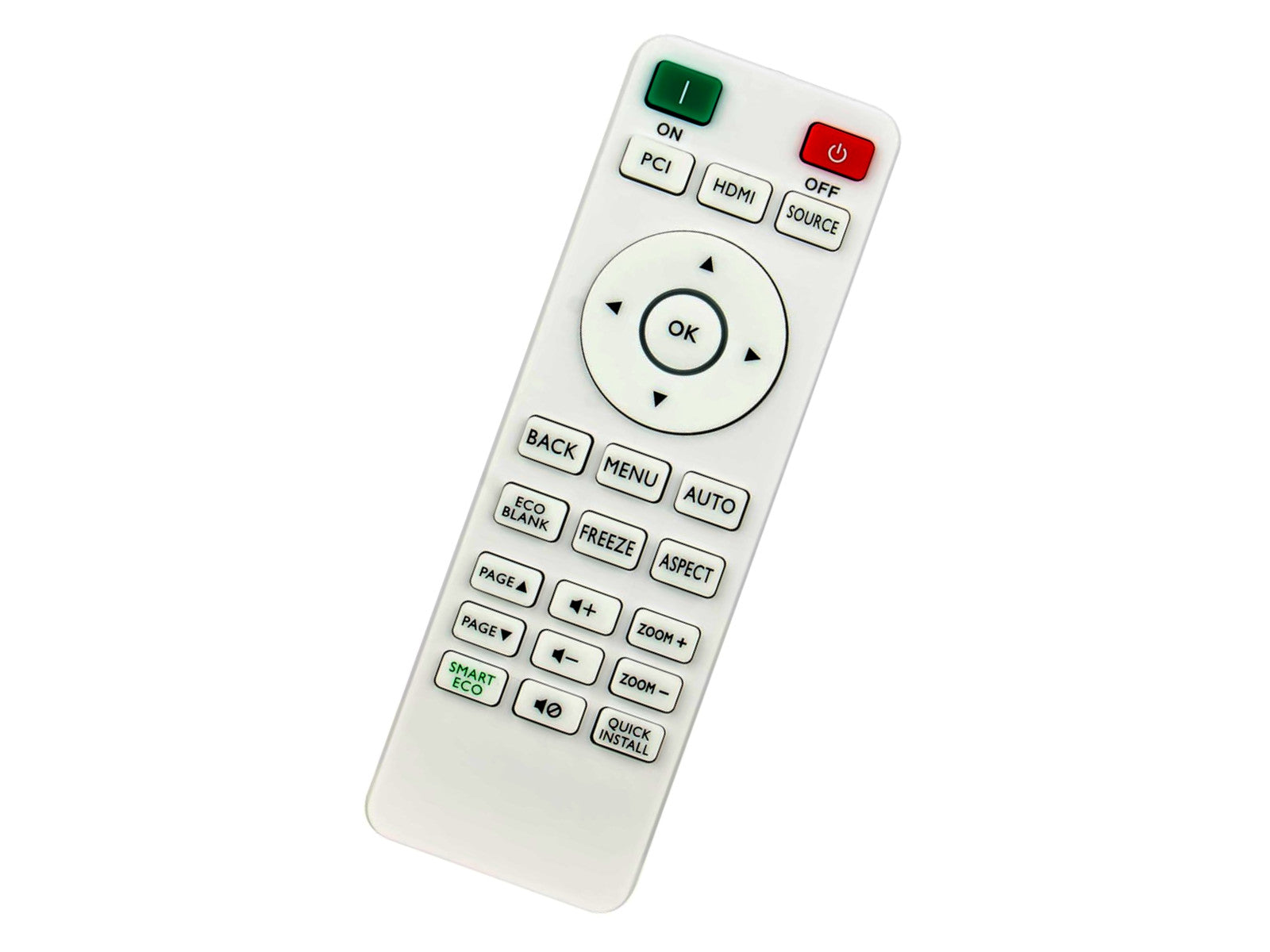 Compatibile telecomando di ricambio BENQ 5J.JGV06.001, RCX014
