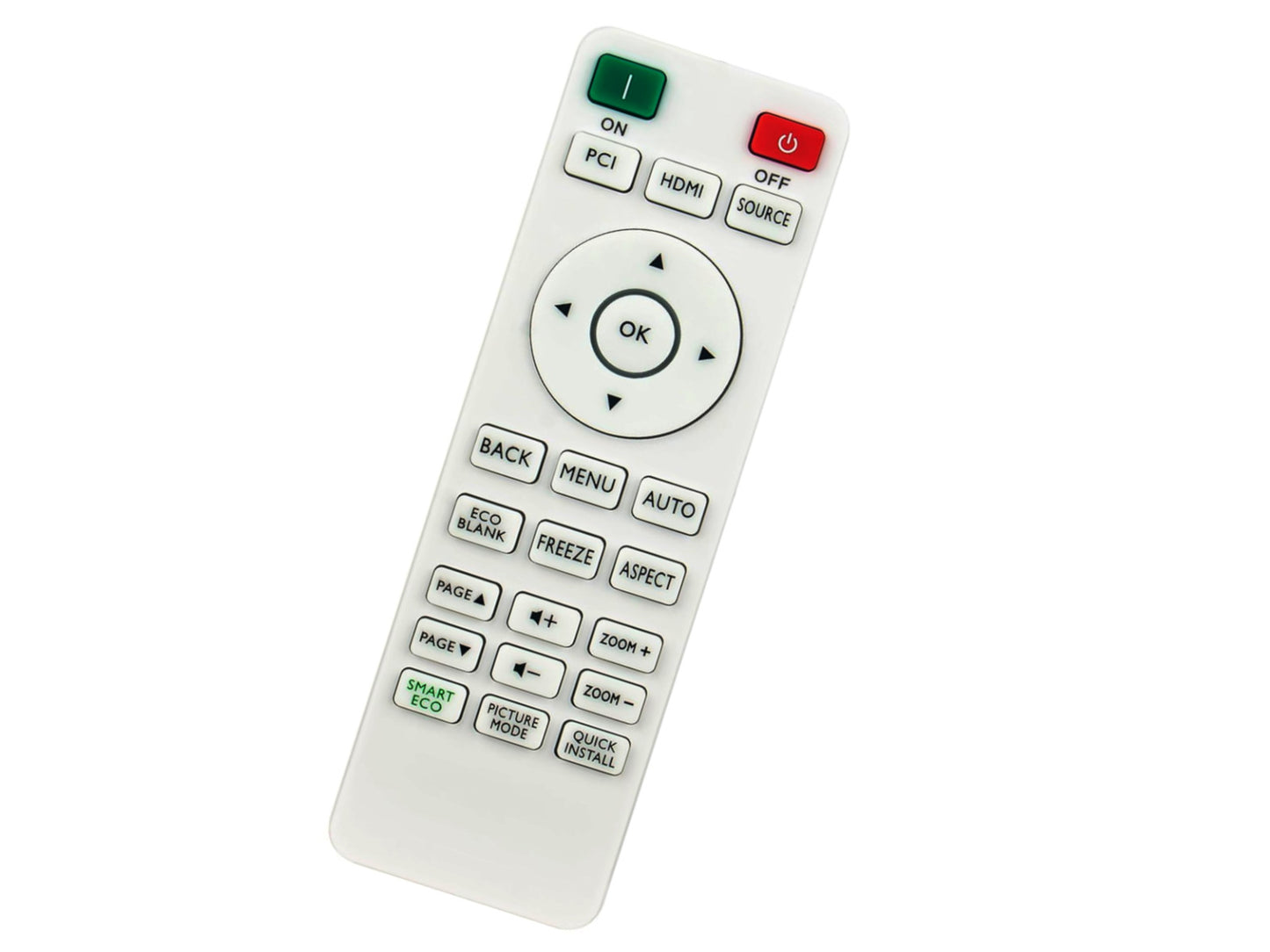 Compatibile telecomando di ricambio BENQ RCX016, 5J.JND06.001, 5F.263Q8.031