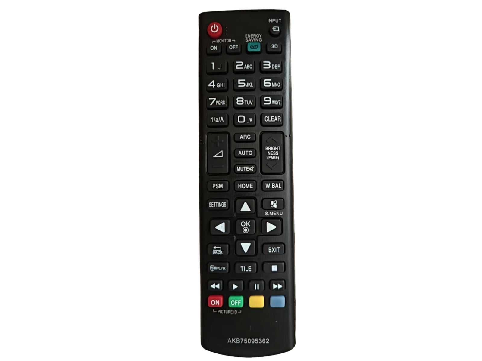 Compatibile telecomando di ricambio LG AKB74915384, AKB75095346, AKB73975763, AKB75095363, AKB75095362, AKB75095345, AKB73975748