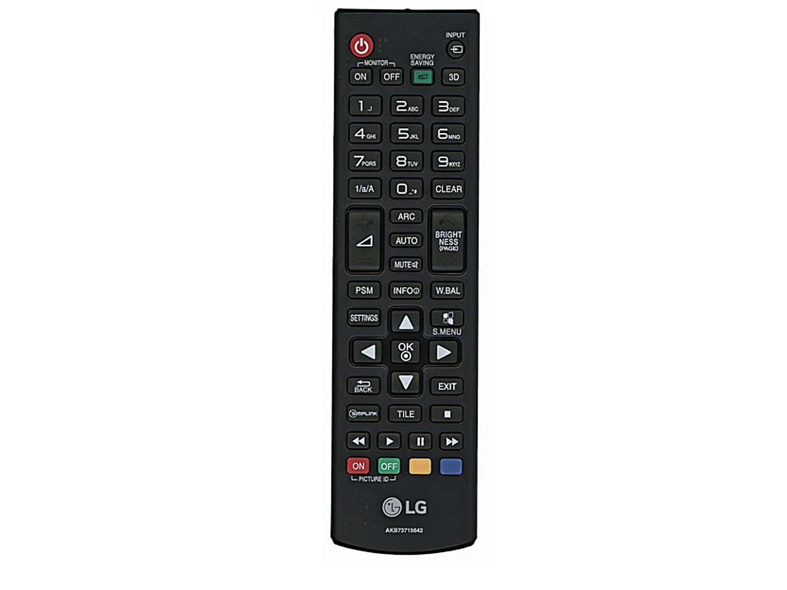 Originale telecomando di ricambio LG AKB73715642, AKB75095343, AKB75095344