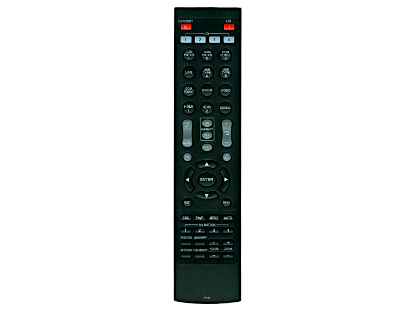 Originale telecomando di ricambio HITACHI HL02801, R100