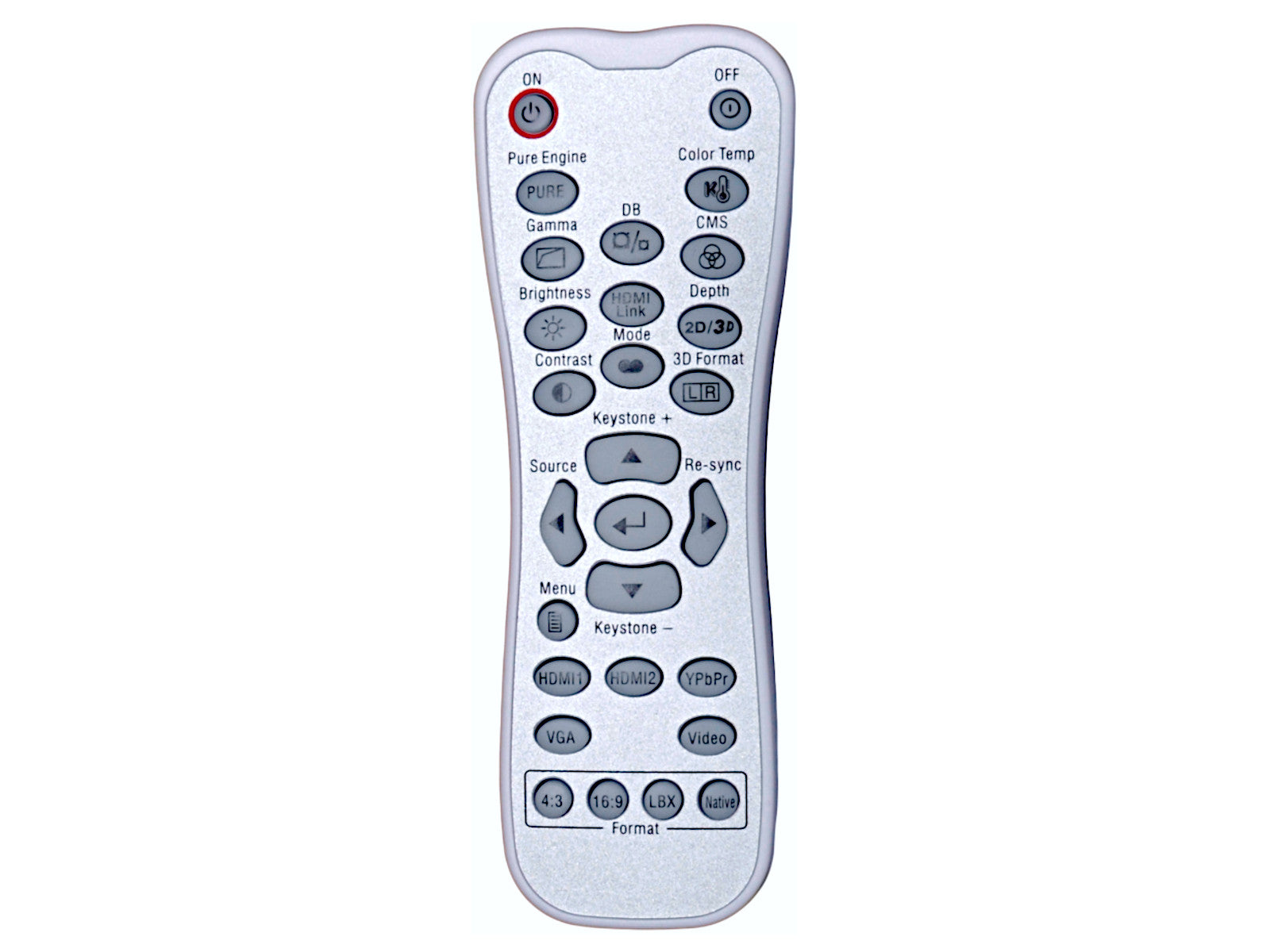 Originale telecomando di ricambio OPTOMA 5041840700, DE.5041840700, 5041846700