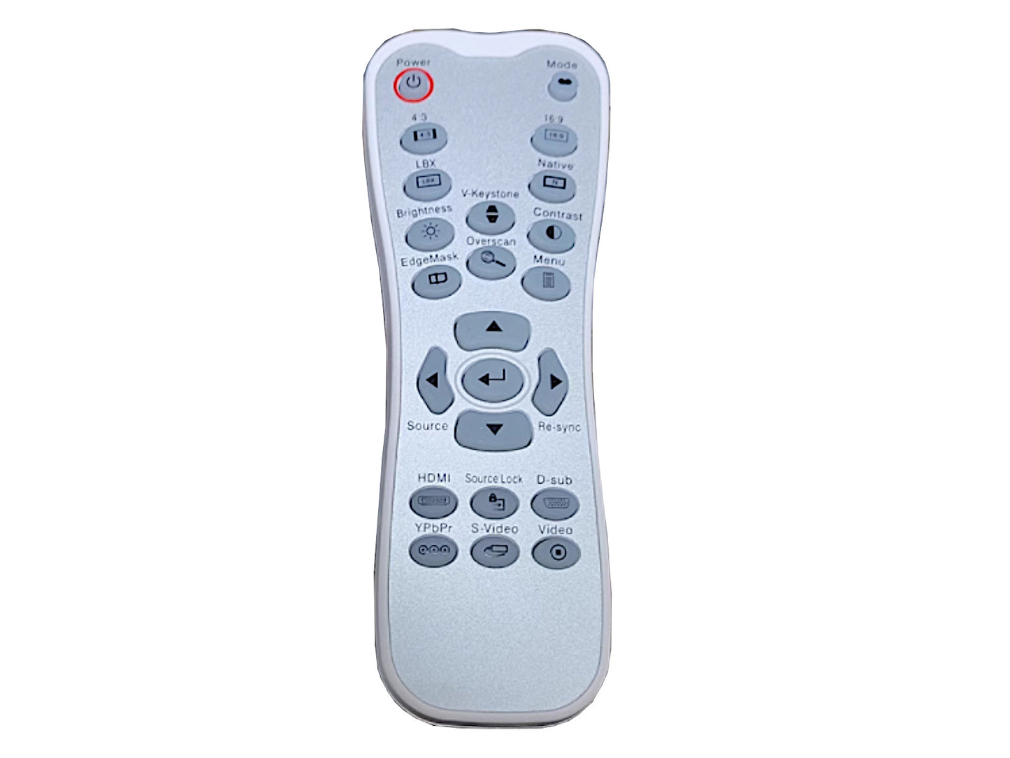 Compatibile telecomando di ricambio OPTOMA BR-3040B. BR-3039B, BR-3028B