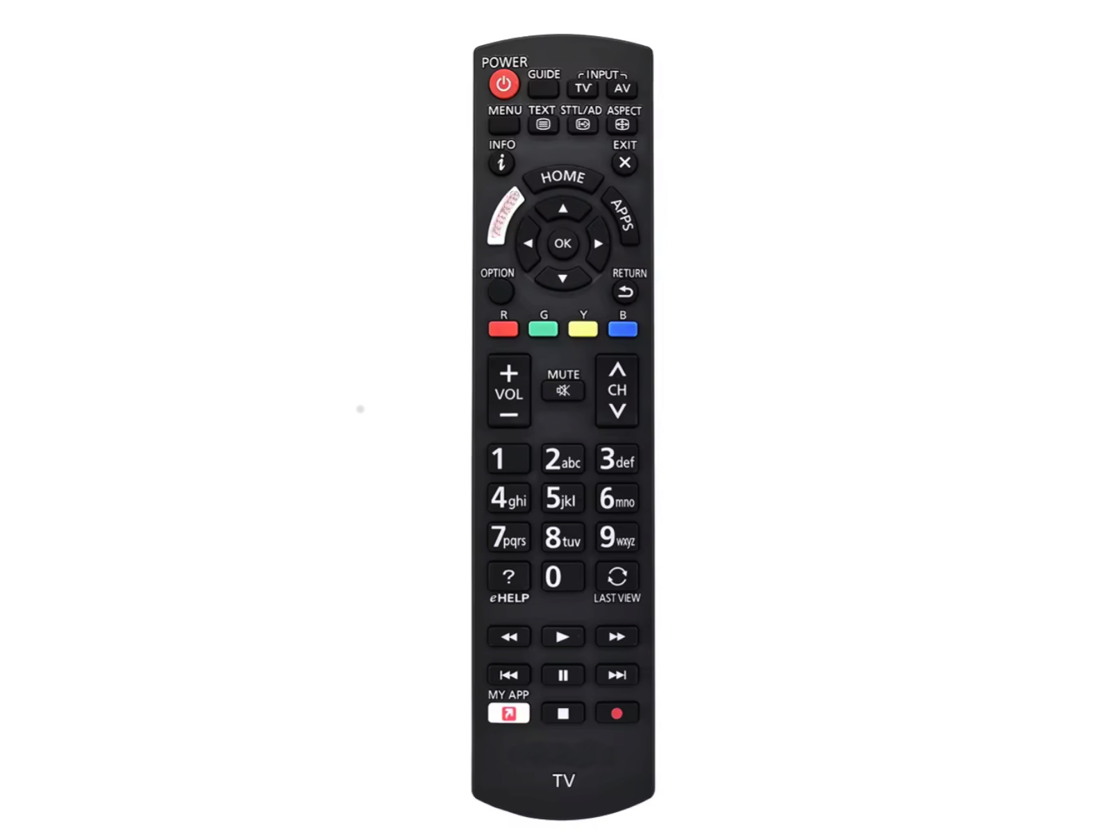 Compatibile telecomando di ricambio PANASONIC N2QAYB001133, N2QAYB001109, N2QAYB001009, N2QAYB001008