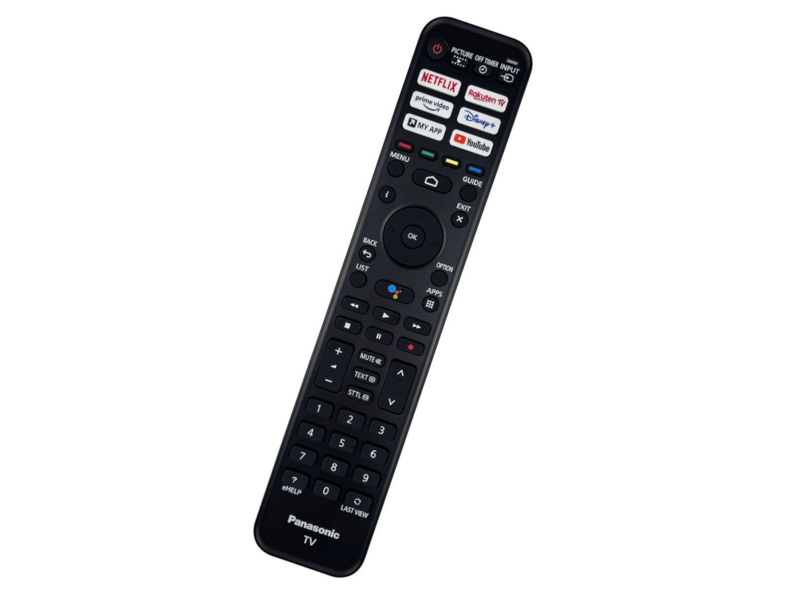 Originale telecomando di ricambio PANASONIC N2QBYA000051, R3PA265