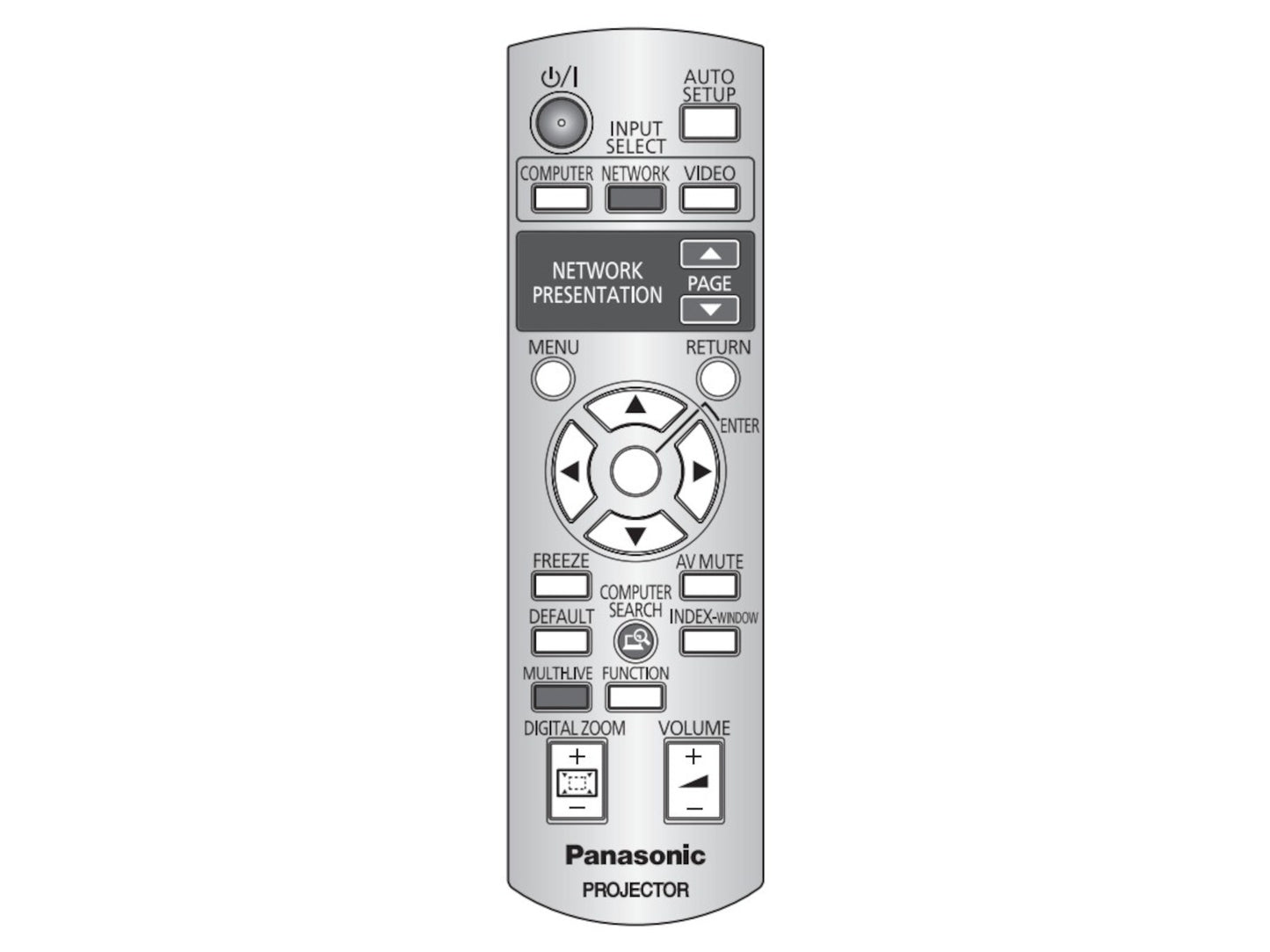 Originale telecomando di ricambio PANASONIC N2QAYB000436
