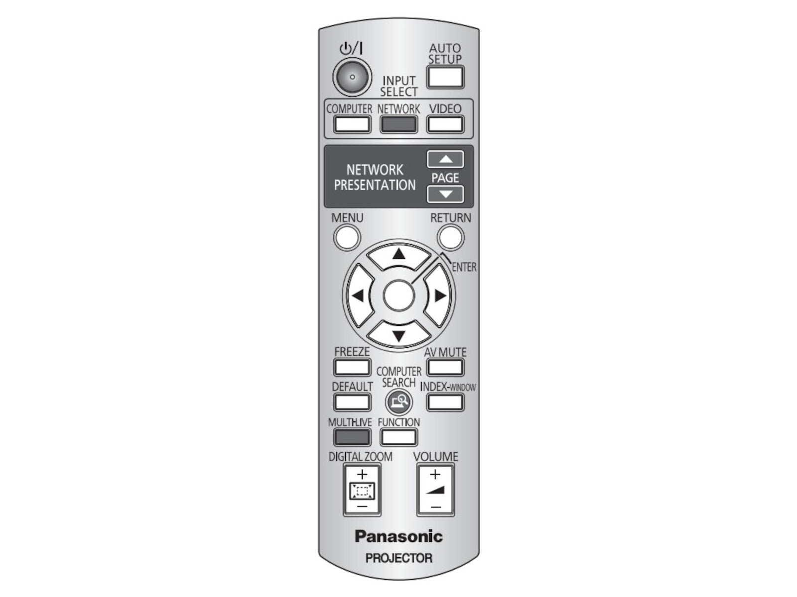 Originale telecomando di ricambio PANASONIC N2QAYB000436
