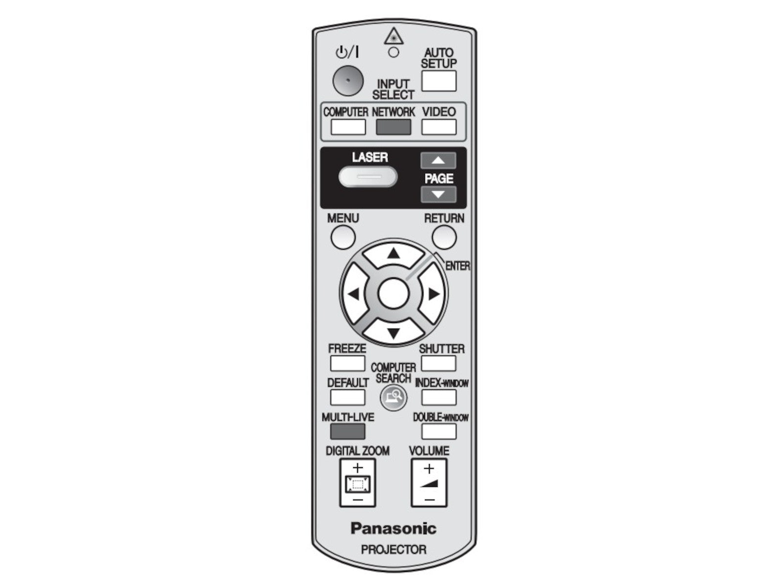 Originale telecomando di ricambio PANASONIC N2QAYB000158