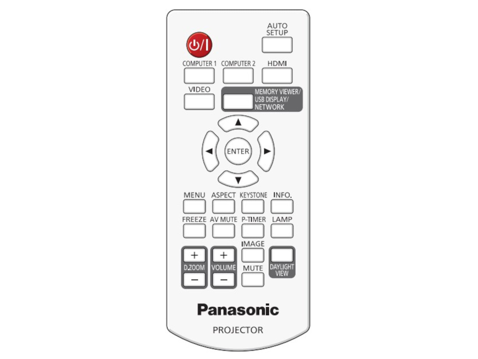 Originale telecomando di ricambio PANASONIC N2QAYA000116