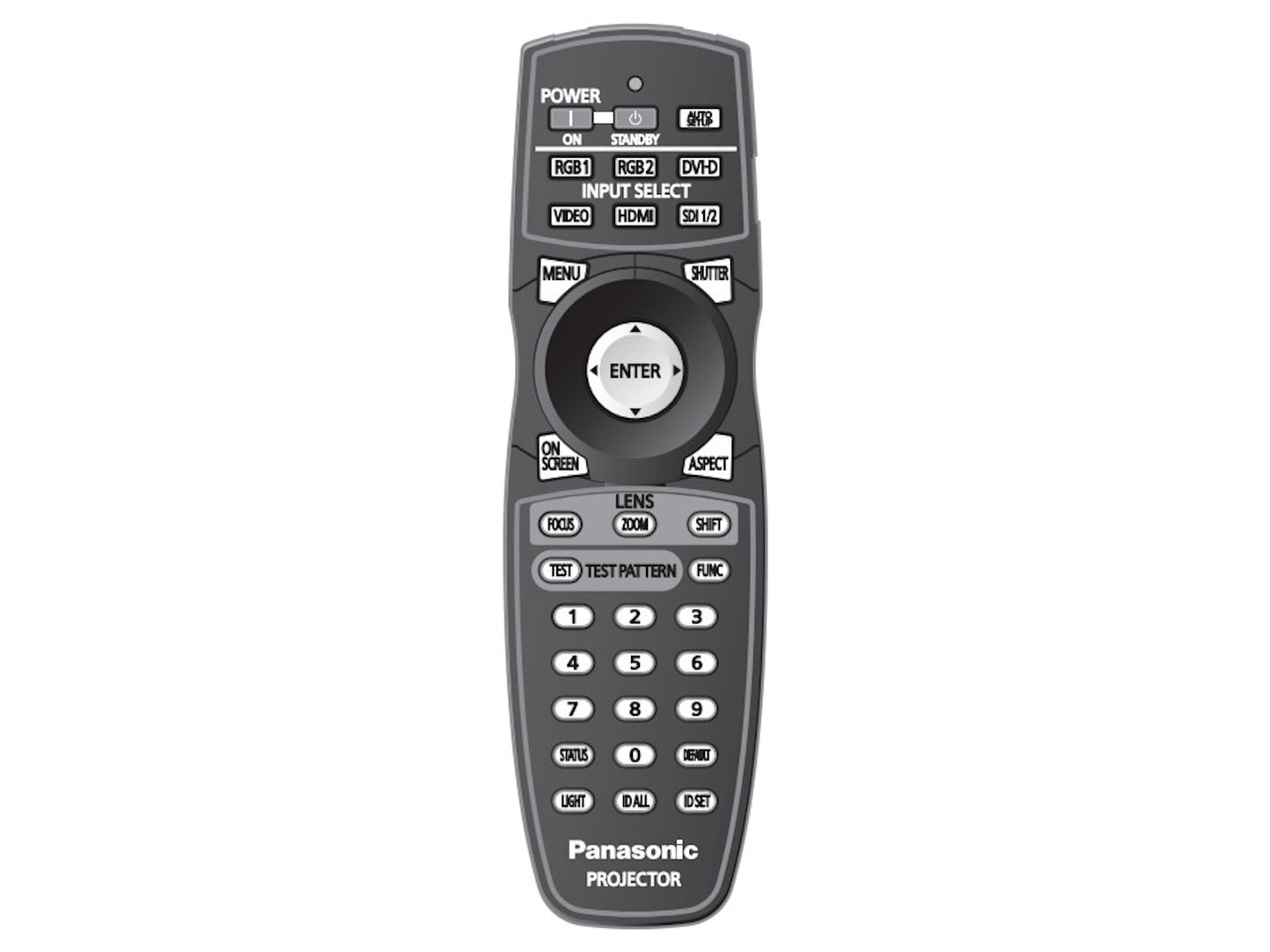 Originale telecomando di ricambio PANASONIC 2QB1DZ13K, SUB iQB1DZ13K, N2QAYB000769