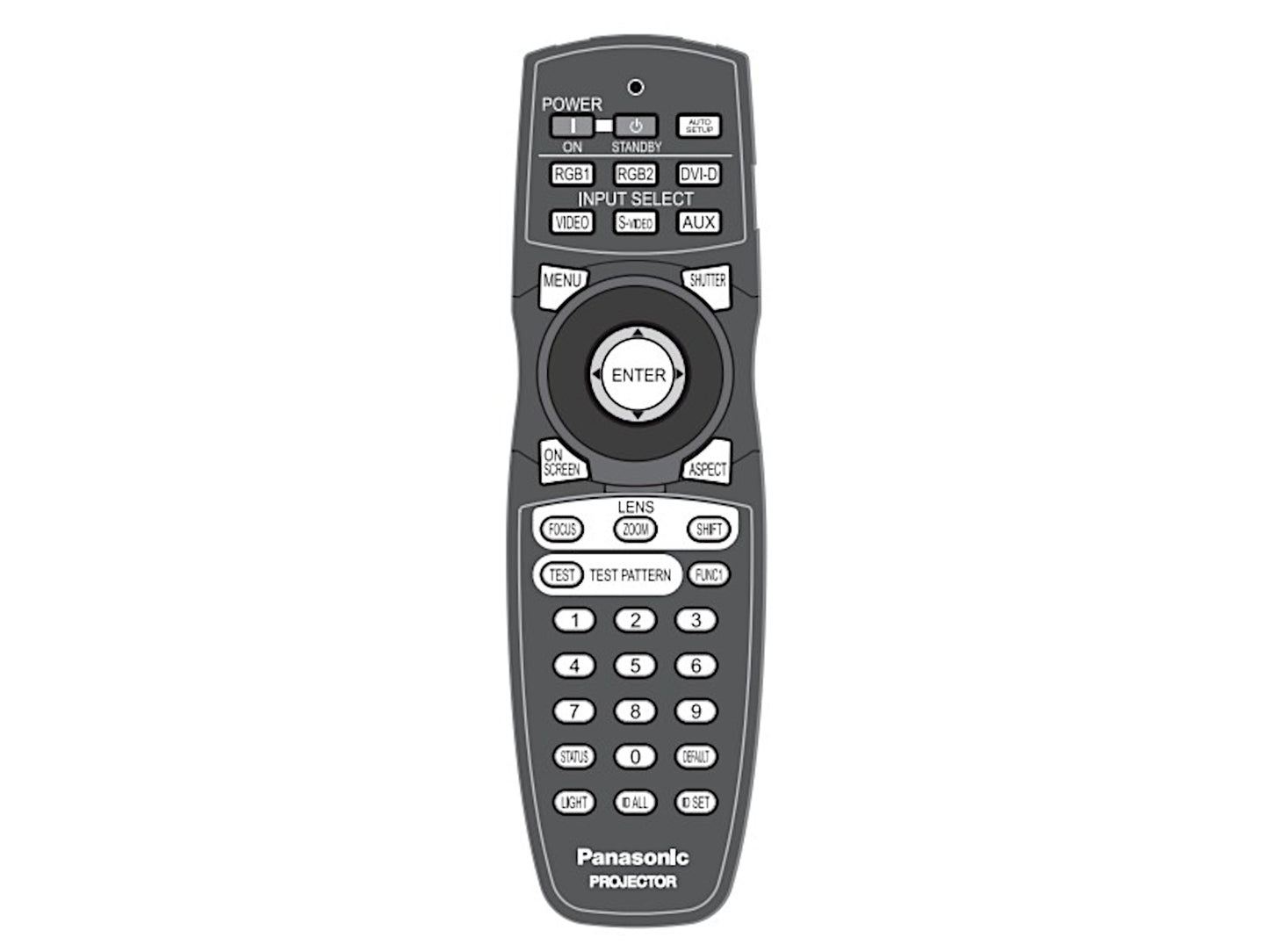 Originale telecomando di ricambio PANASONIC N2QAYB000076