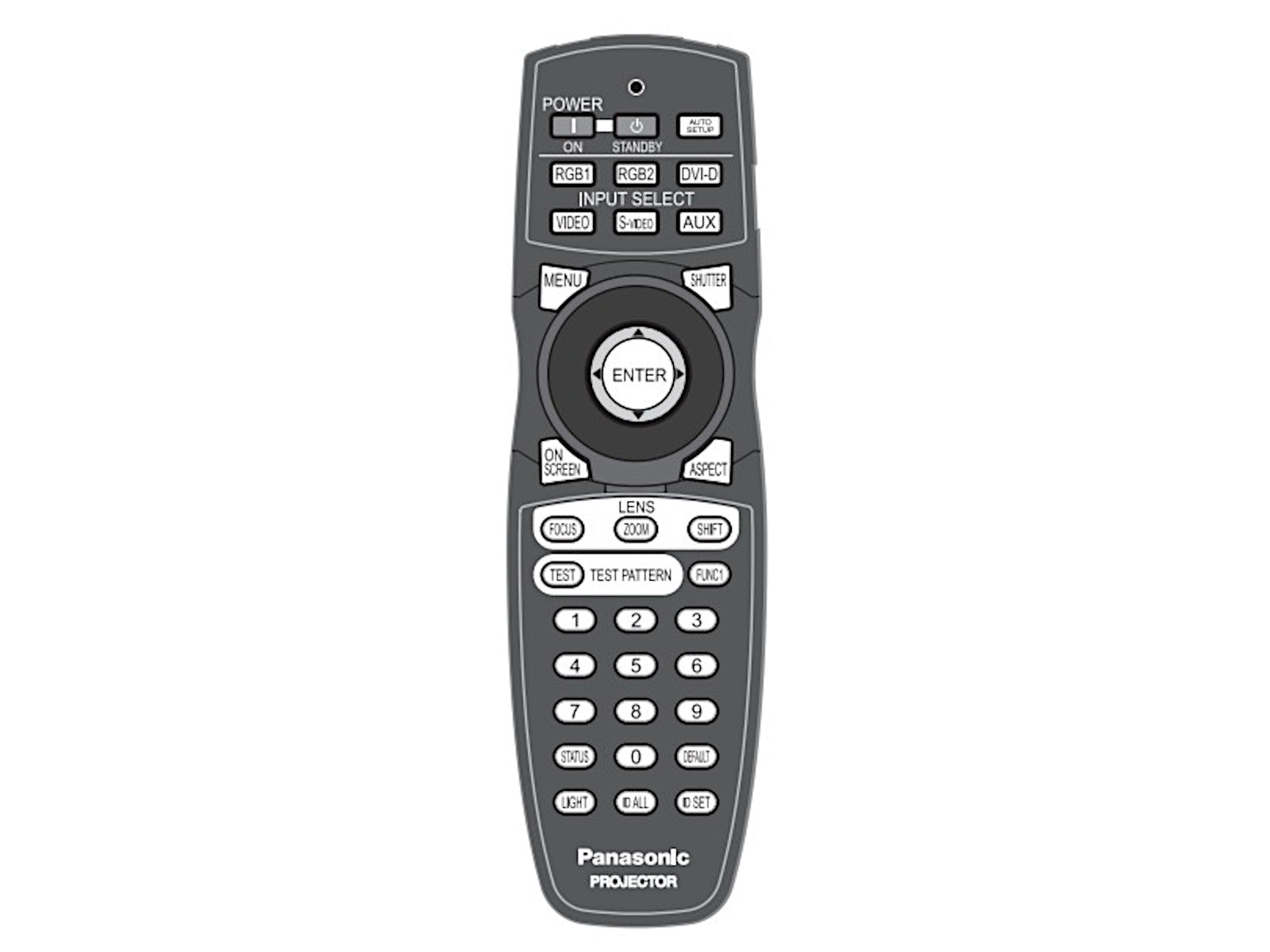 Originale telecomando di ricambio PANASONIC N2QAYB000076