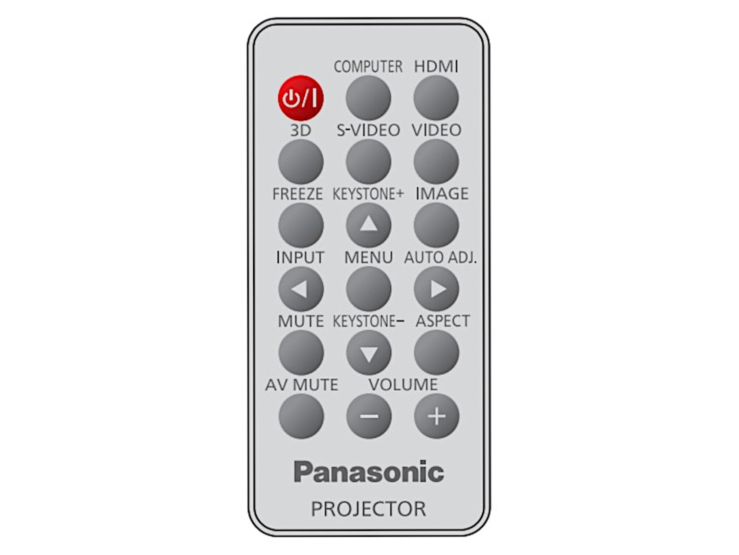 Originale telecomando di ricambio PANASONIC H458SZ01G001