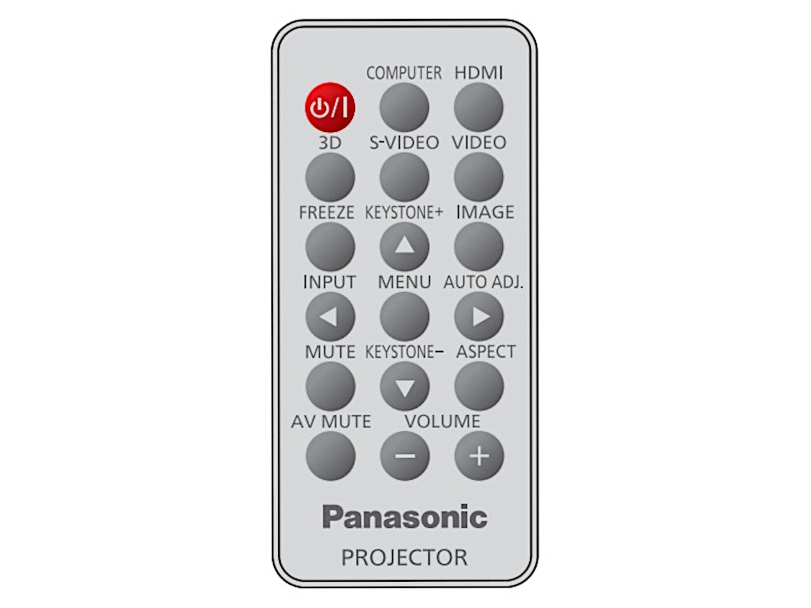 Originale telecomando di ricambio PANASONIC H458SZ01G001