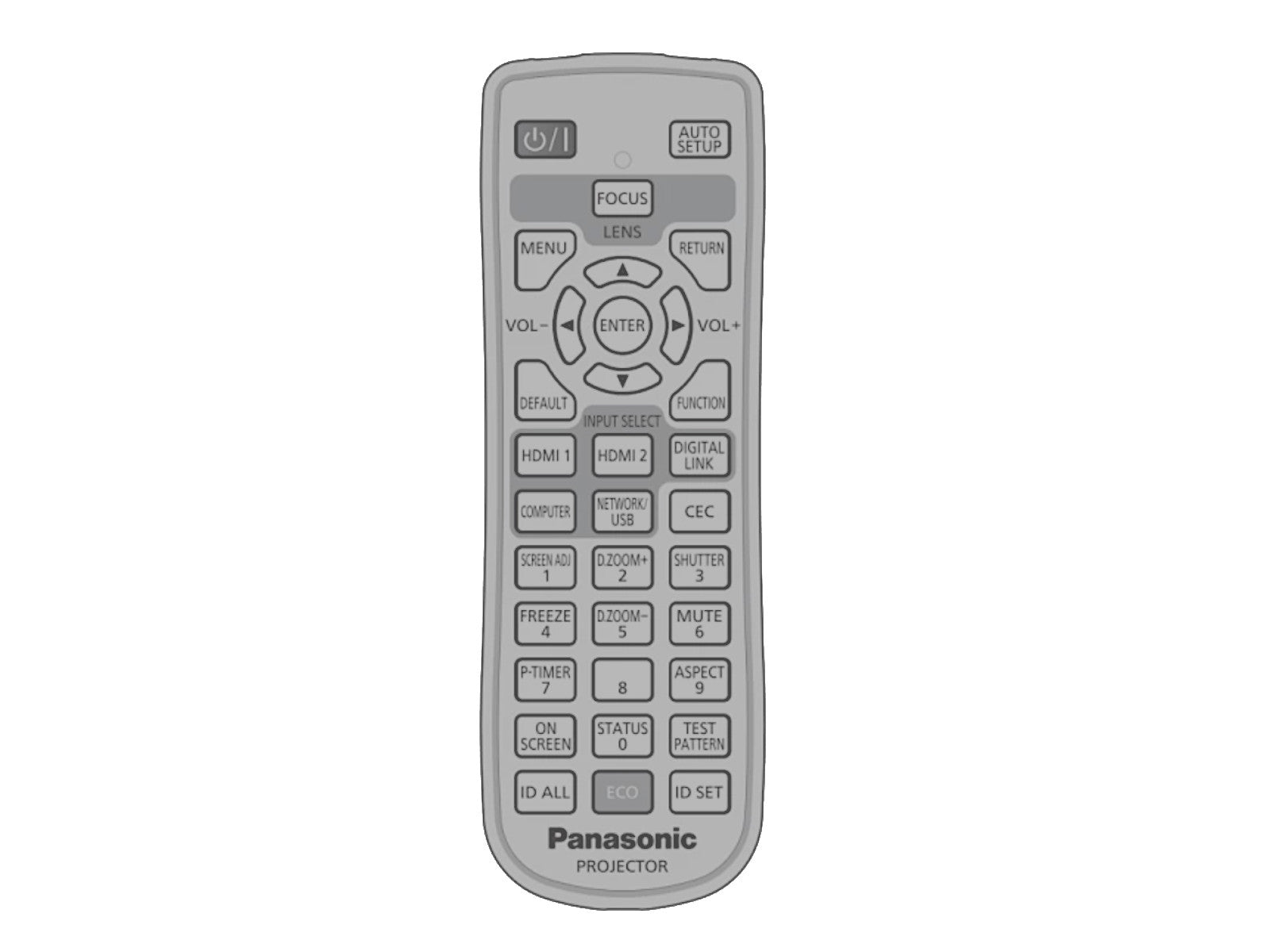 Originale telecomando di ricambio PANASONIC N2QAYA000247