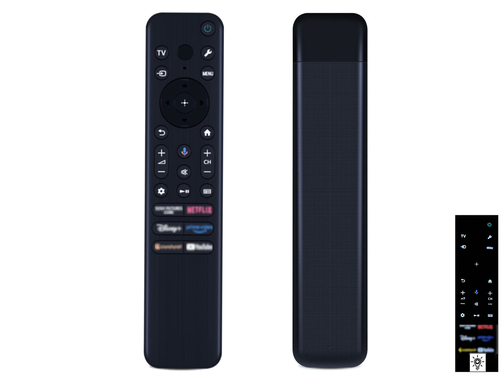 Compatibile telecomando di ricambio SONY RMF-TX920U, 101955411, RMF-TX820U, 101955911, Voice remote, backlight, Battery