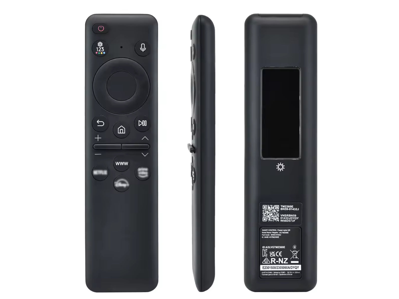 Compatibile telecomando di ricambio SAMSUNG BN59-01432J, BN59-01432A, SUB BN59-01455C, BN59-01455F BN59-01456M, VOICE, SOLAR, USB-C