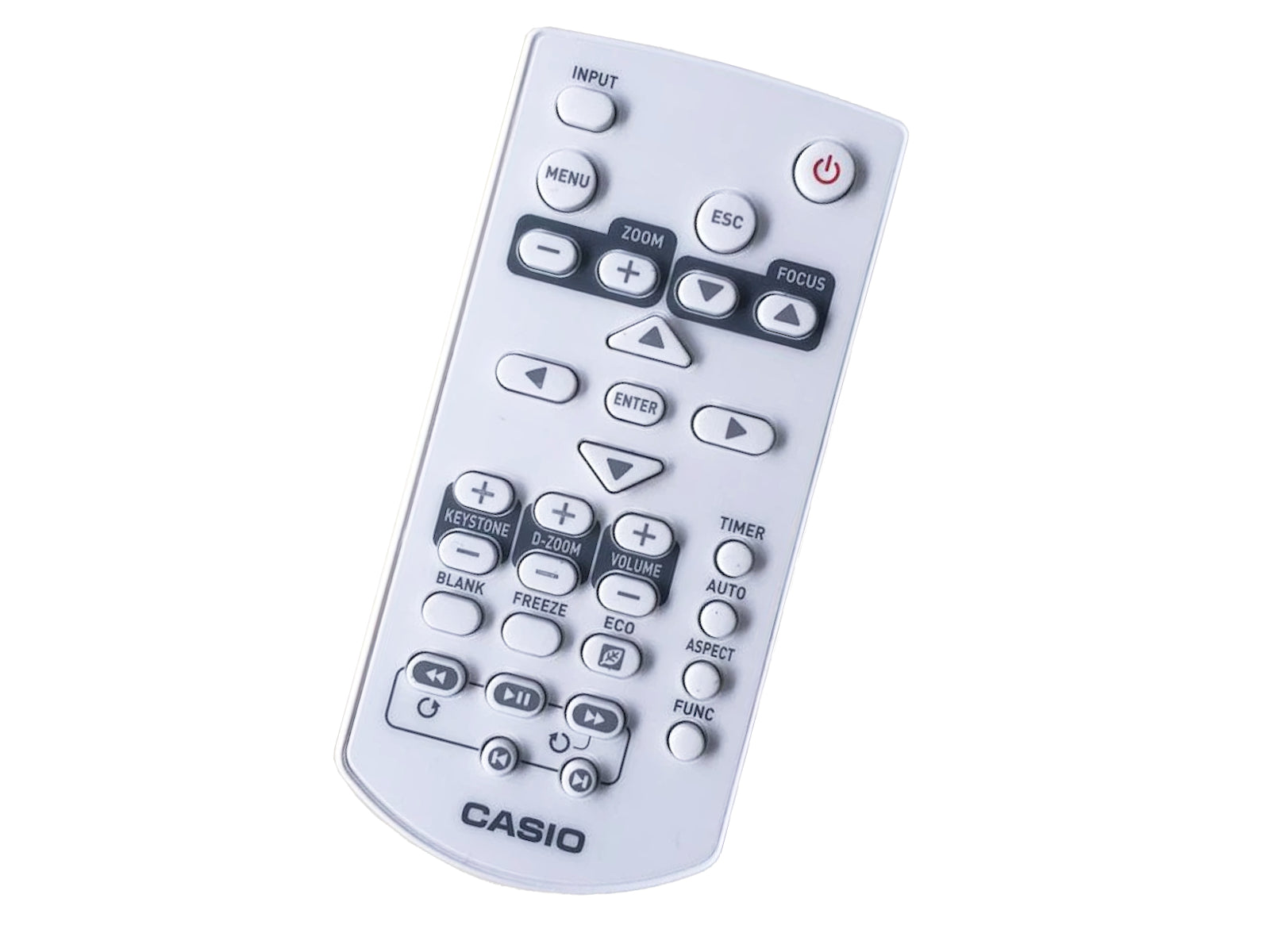 Originale telecomando di ricambio CASIO YT-130, 10477469, 10605941