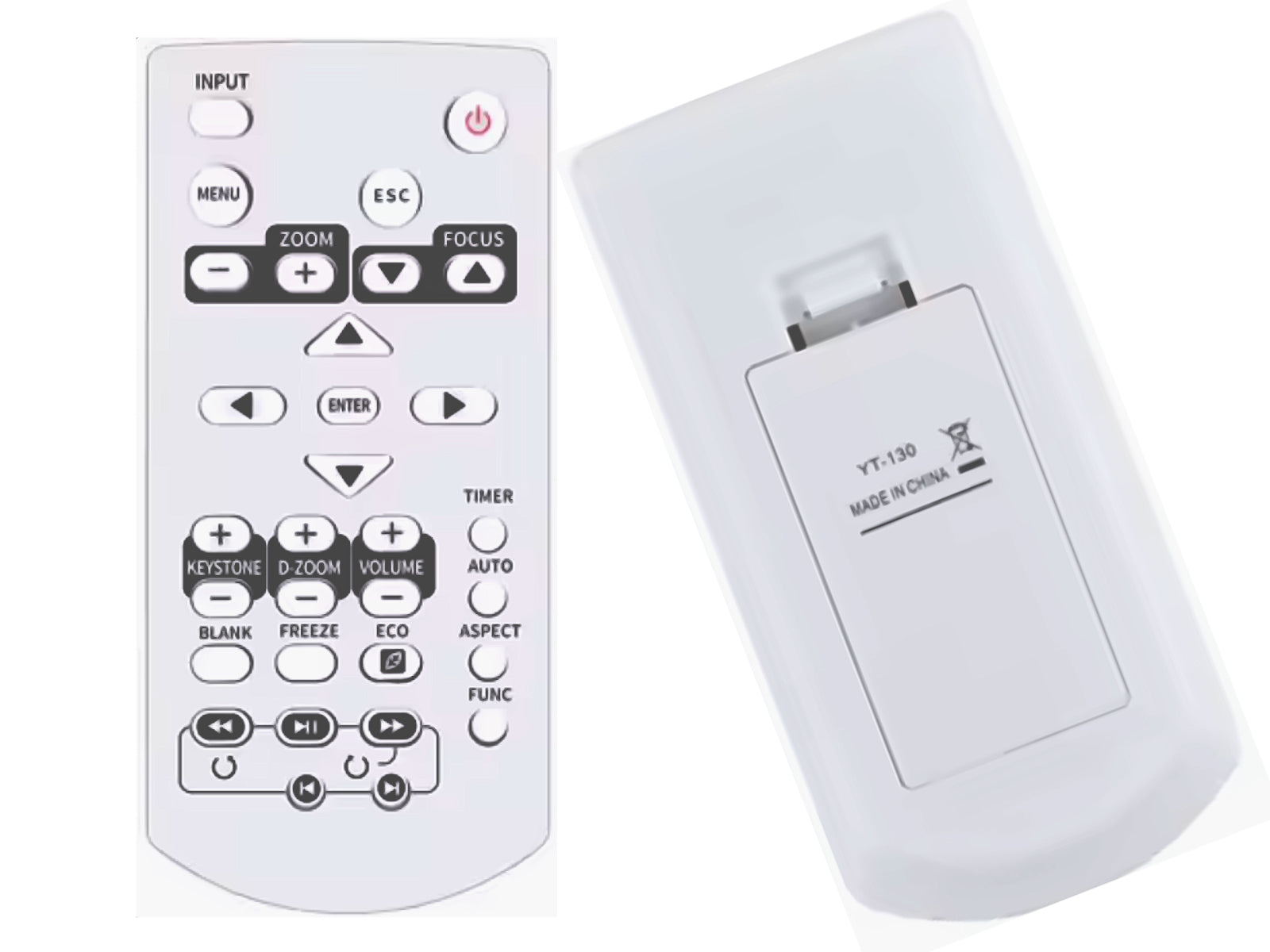 Compatibile telecomando di ricambio CASIO YT-130, 10477469, 10605941