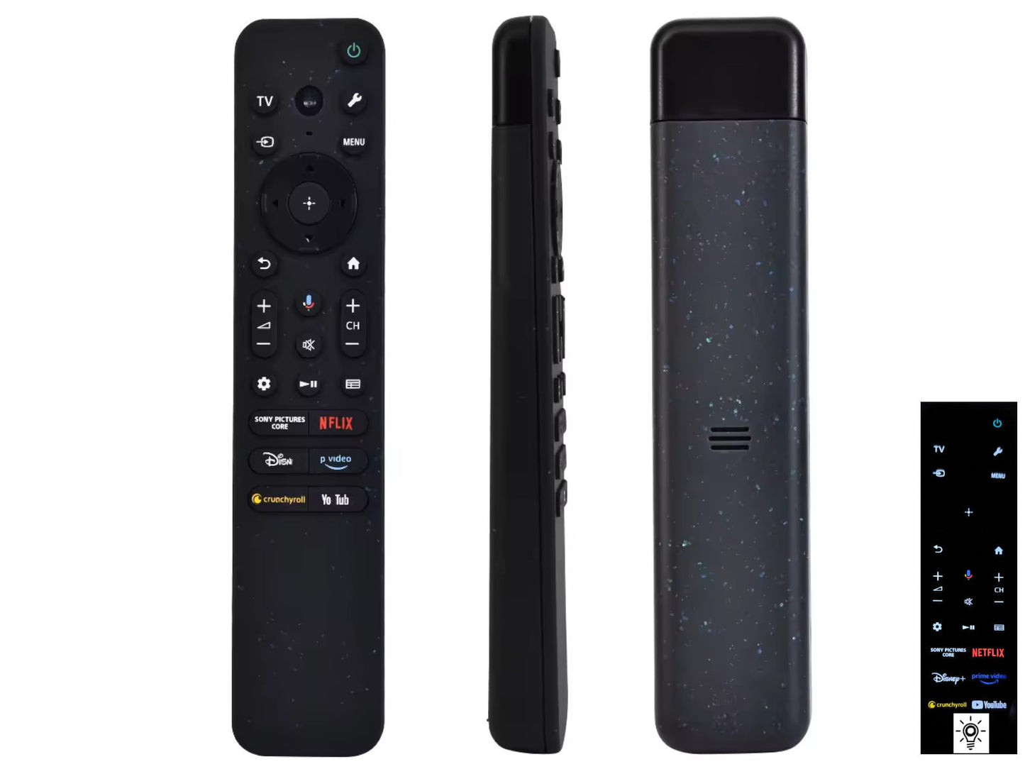 Compatibile telecomando di ricambio SONY RMF-TX920U, 101955411, RMF-TX820U, 101955911, Voice, Backlight, USB-C