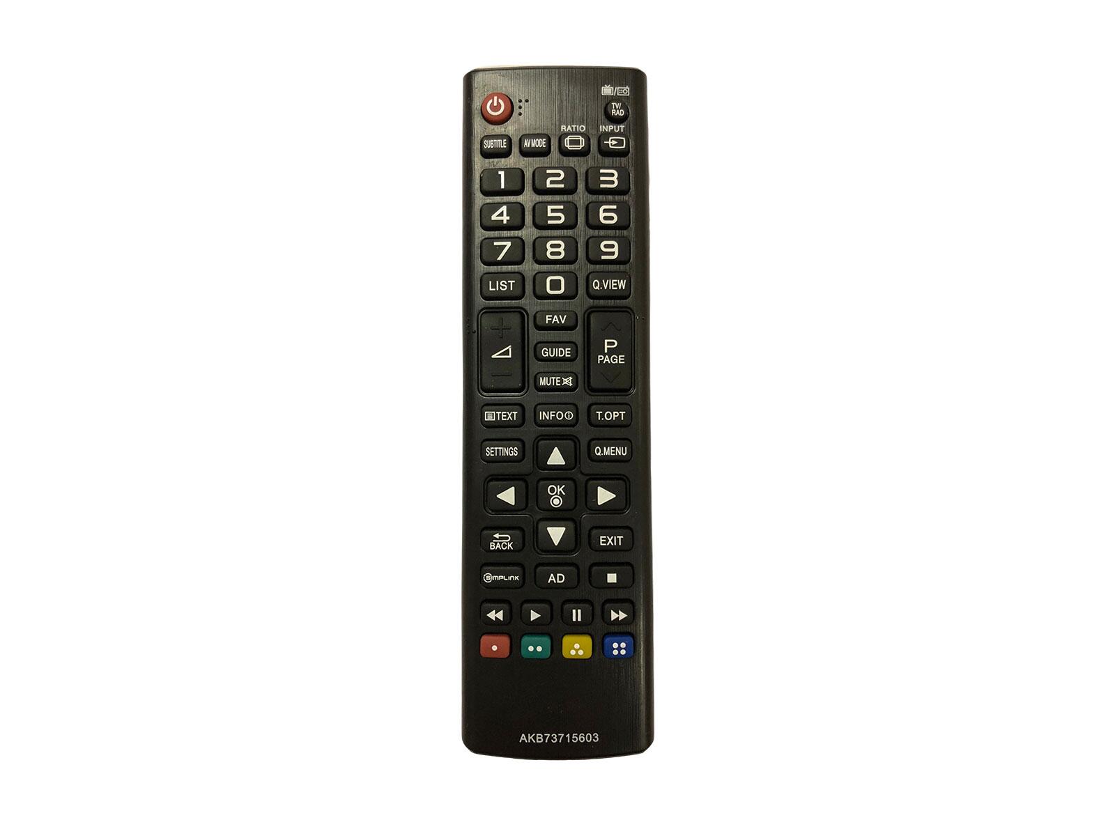 Compatibile telecomando di ricambio LG AKB73715603, AKB73715679