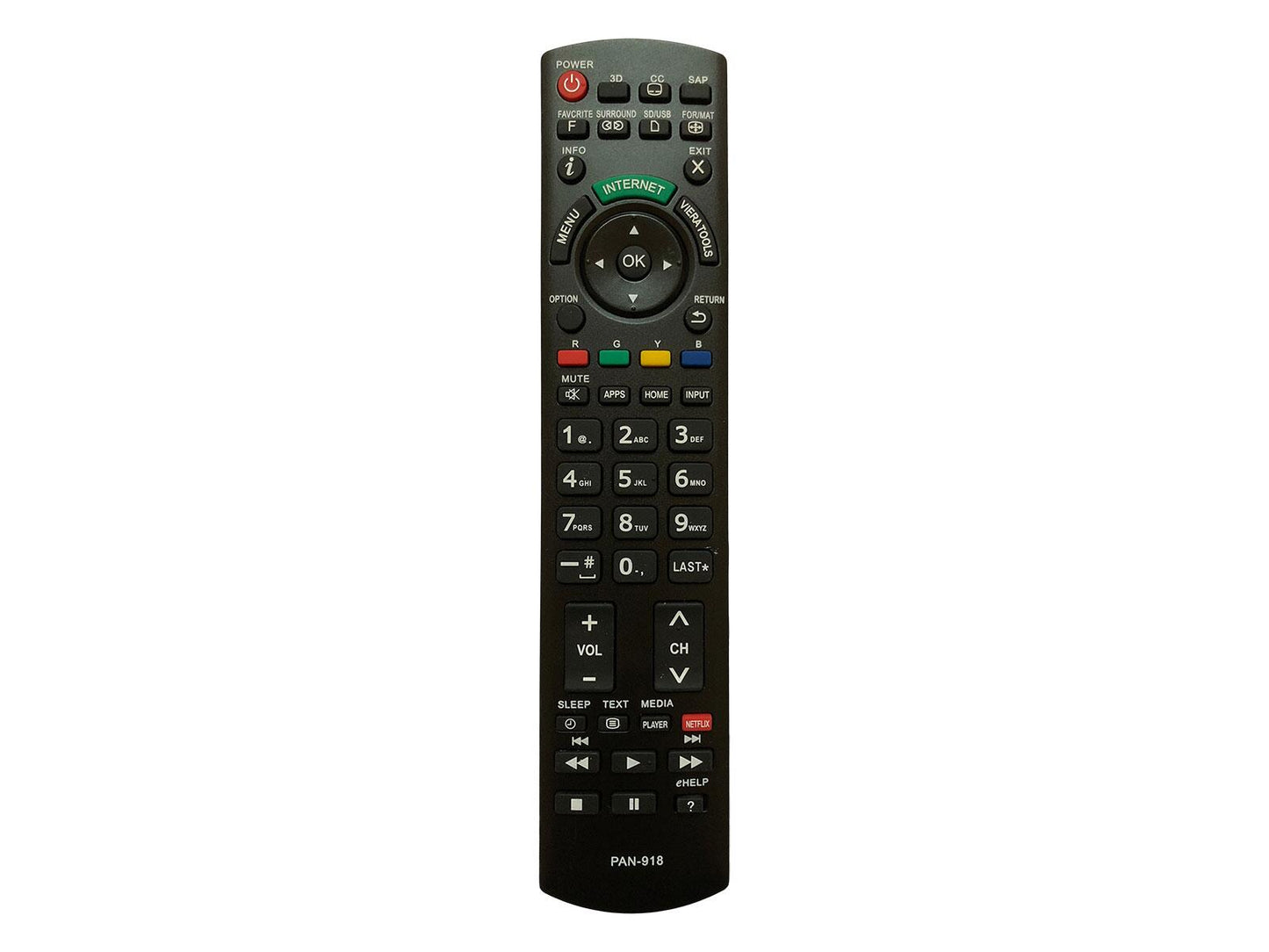 Compatibile telecomando di ricambio PANASONIC PAN-918