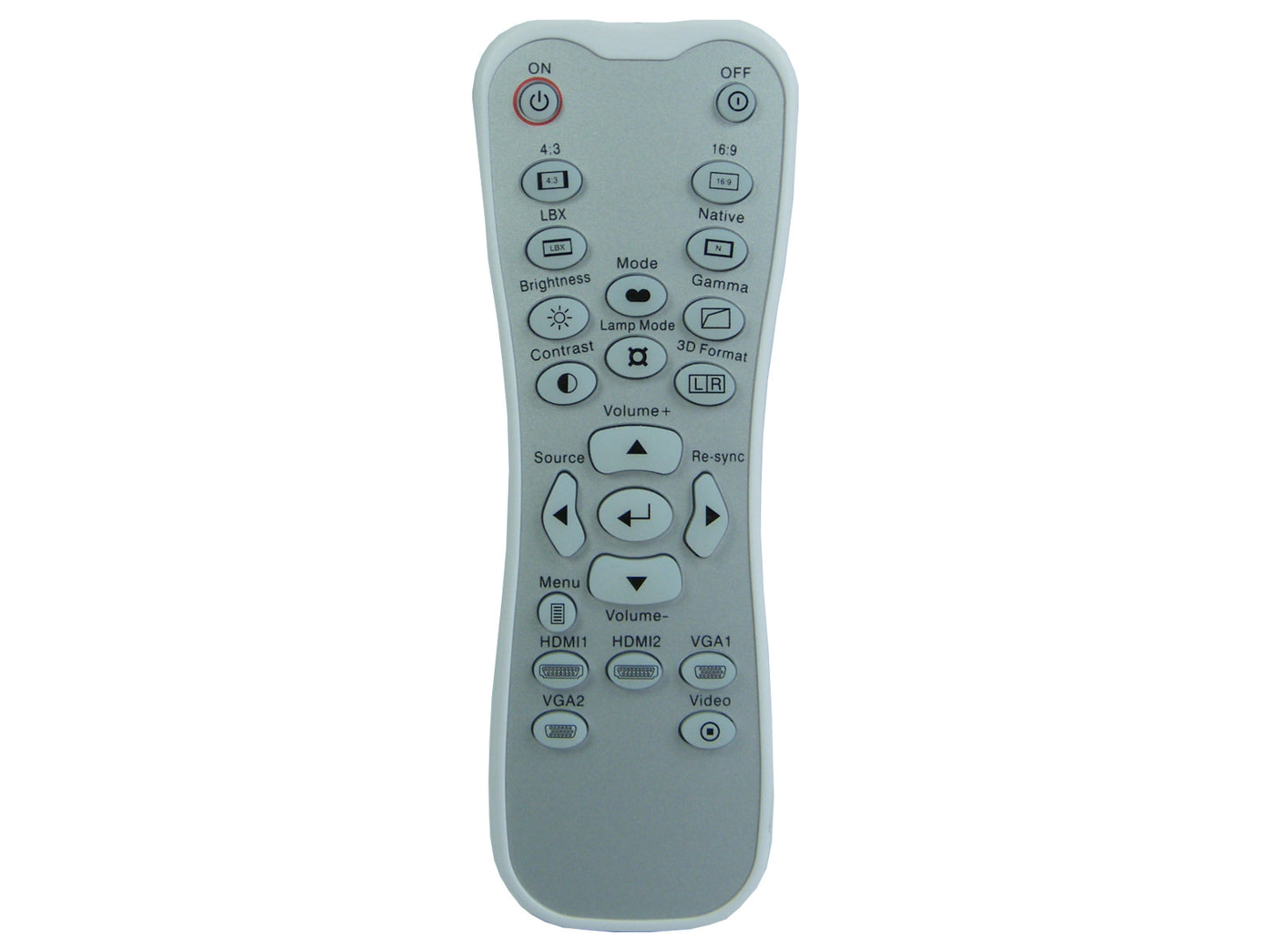 Originale telecomando di ricambio OPTOMA BR-3069B, BR-3067B, BR-3060B, BR-3037B, 45.8RU01G002, 45.8RU01G001, 45.8KZ01G001