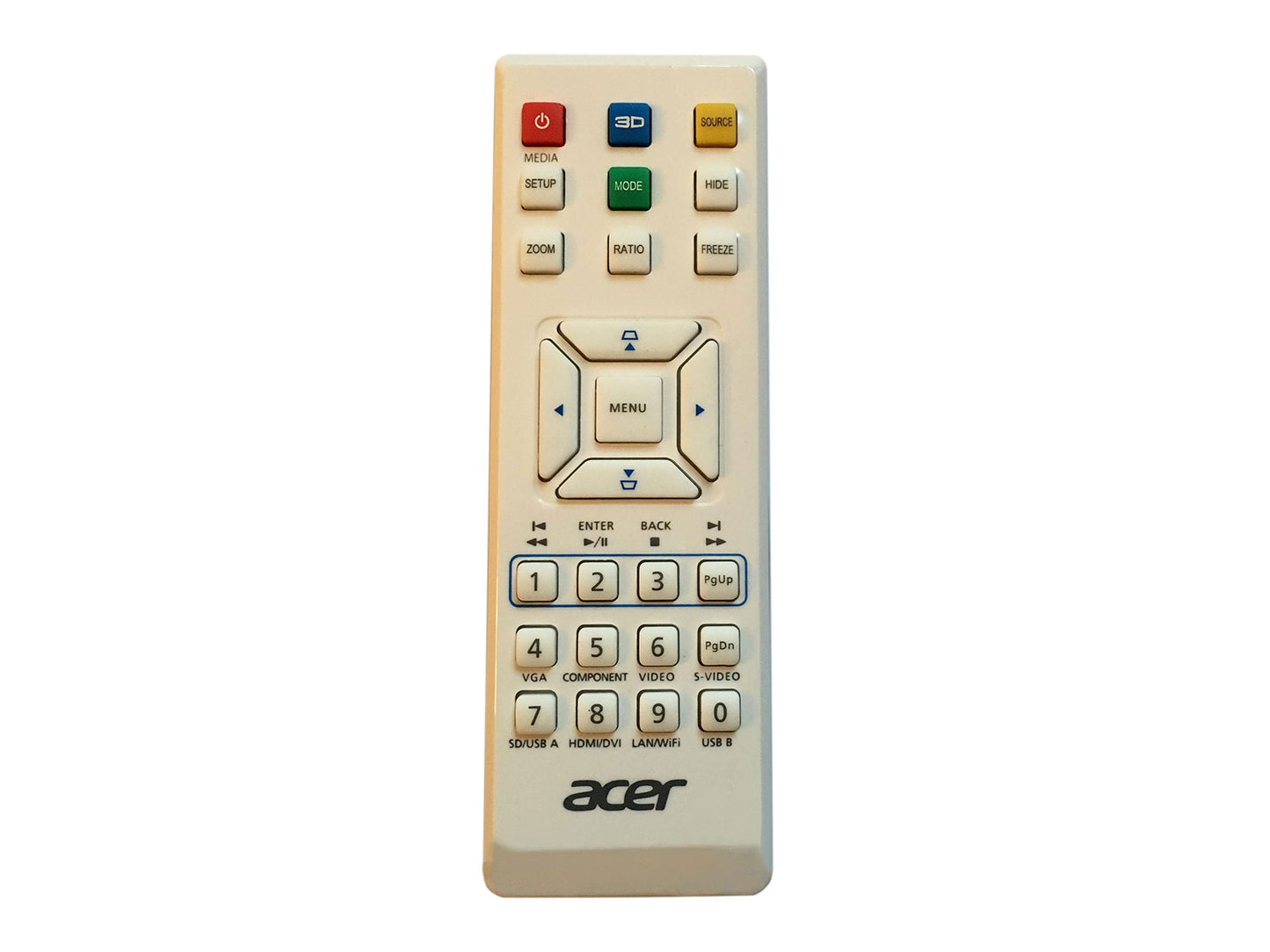 Originale telecomando di ricambio ACER MC.JK211.007, E-26281, MC.JH611.001, MC.JFZ11.002, VZ.J5300.005, VZ.J5600.002,