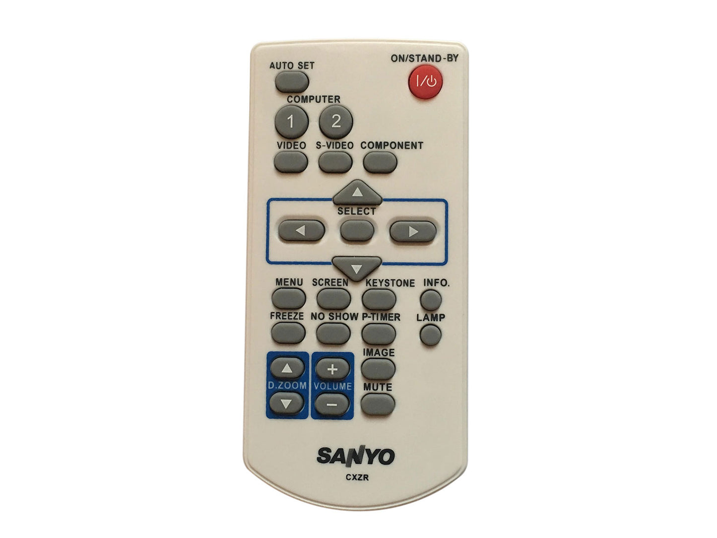 Originale telecomando di ricambio SANYO CXZR, MXAT, CXZS, MXDJ, CXJH, 6451010766, 6451050694, 6450993213, LV-RC03, LV-RC01, 5330B001AA