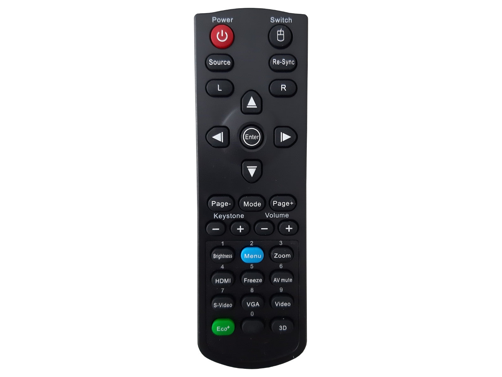 Originale telecomando di ricambio OPTOMA BR-5043N, BR-5046L, OP.45.8QJ01G001, BR-5048N, FX.J8947-0351-00