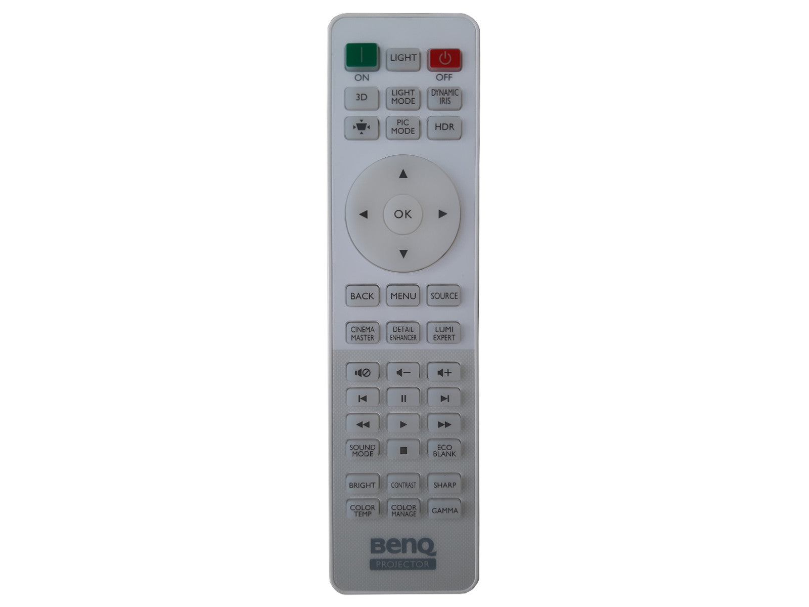 Originale telecomando di ricambio BENQ 5J.JHN06.001, RCV015