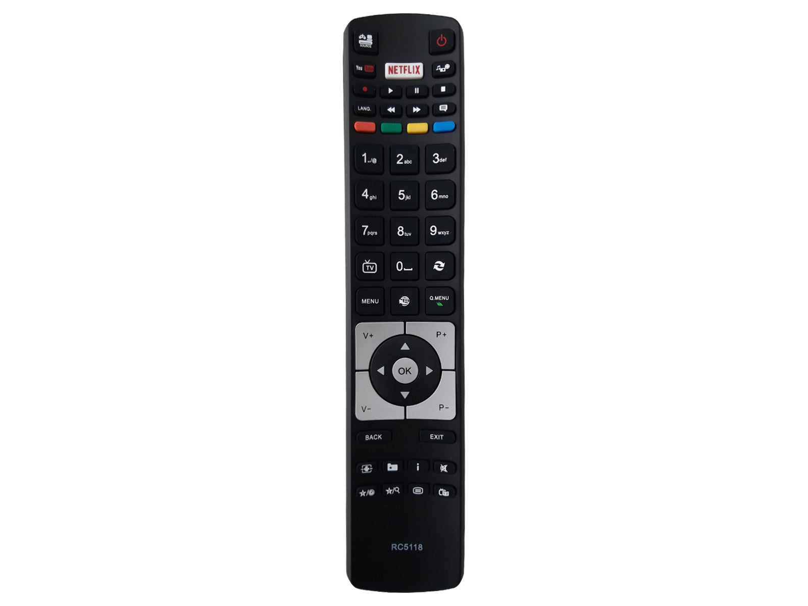 Compatibile telecomando di ricambio TELEFUNKEN RC5118