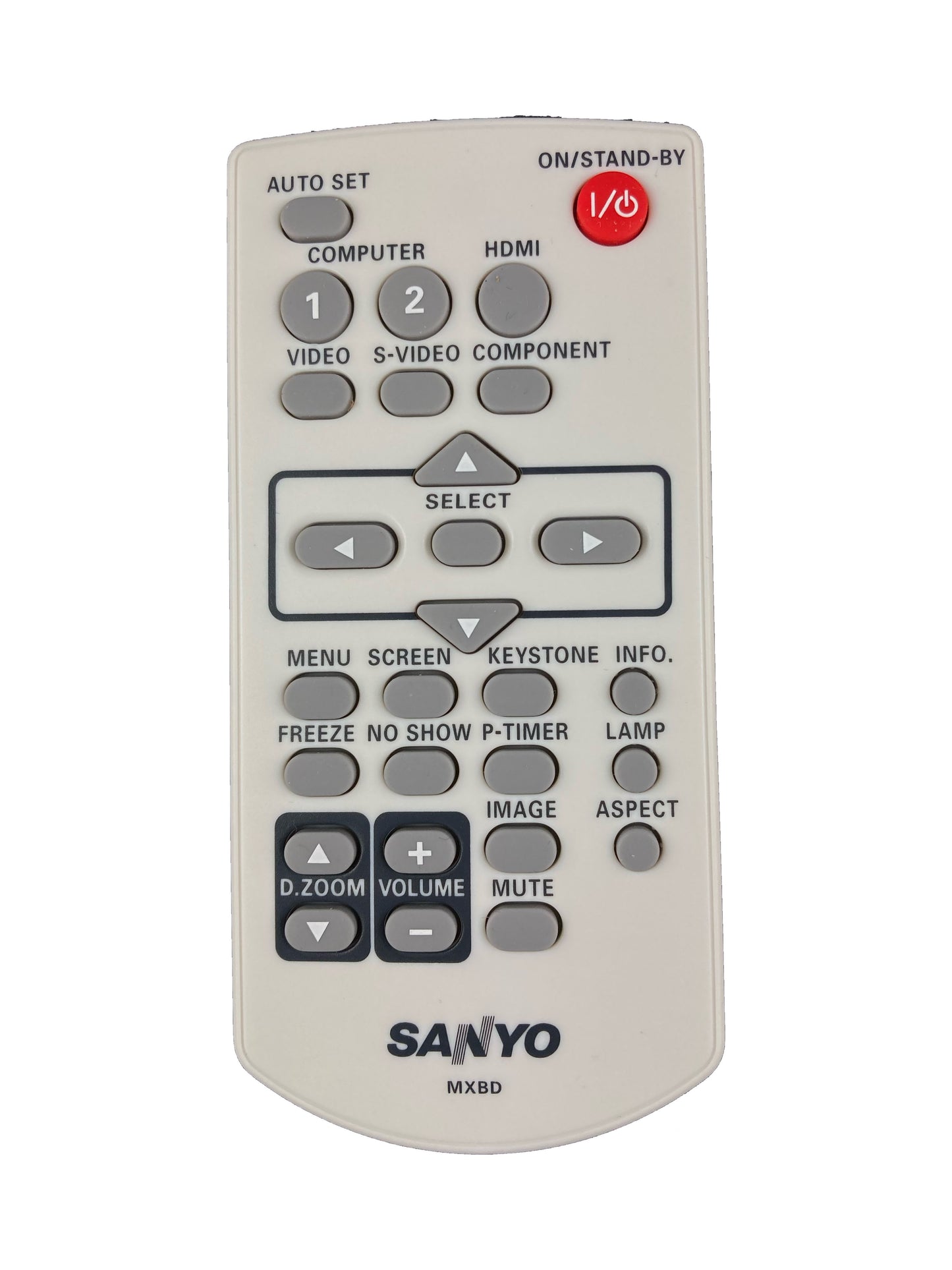 Originale telecomando di ricambio SANYO 6451021724, MXBD