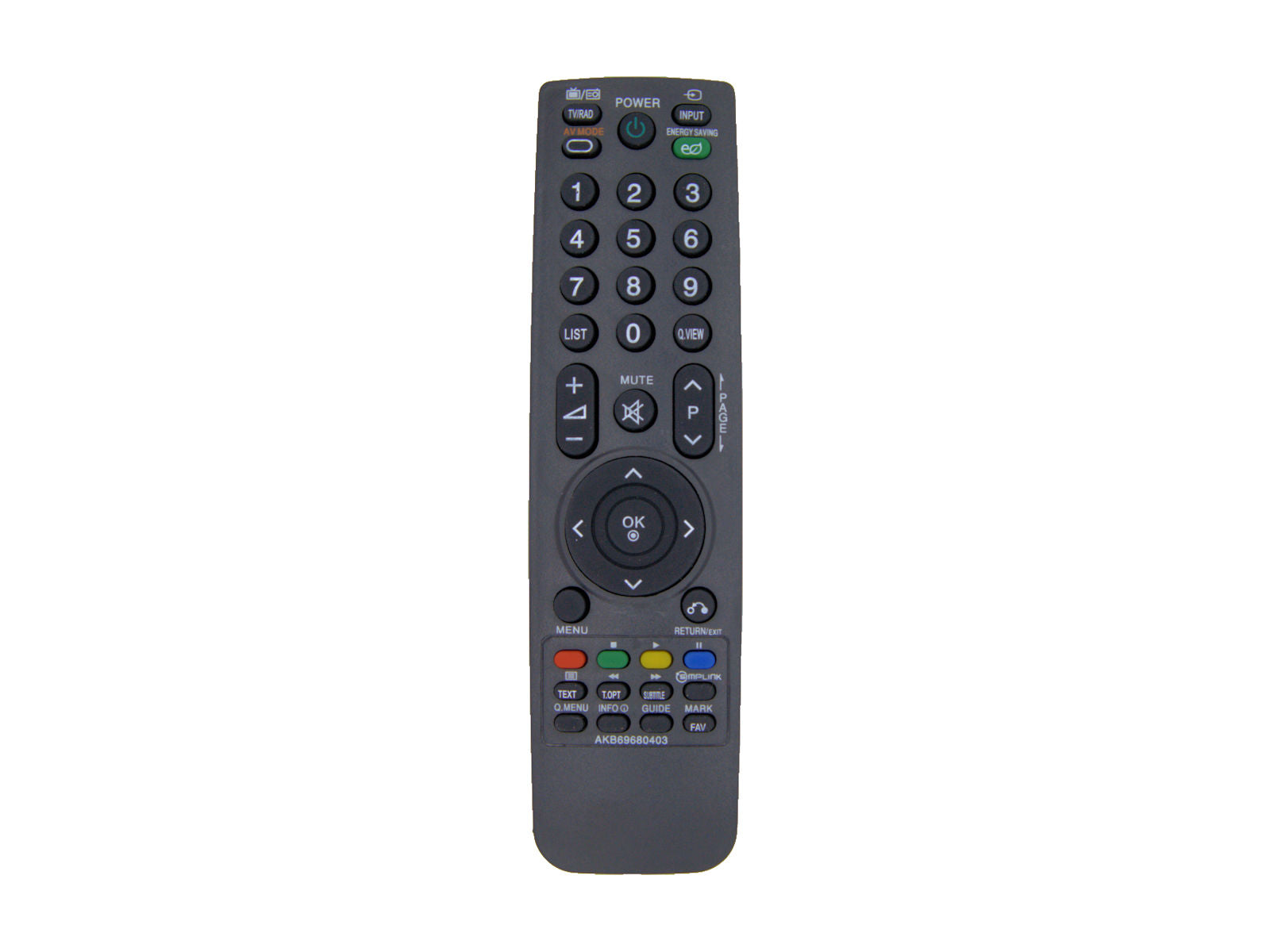 Compatibile telecomando di ricambio LG AKB69680403