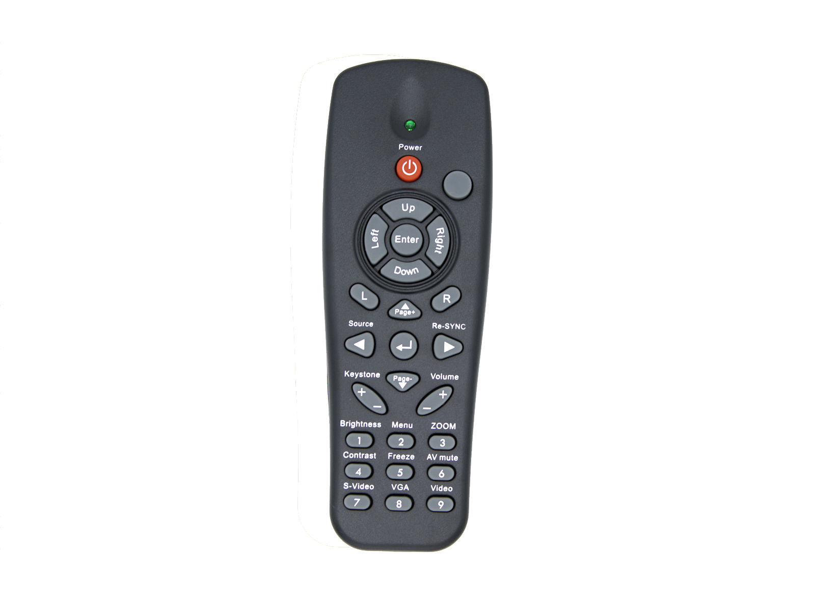 Compatibile telecomando di ricambio OPTOMA BR-3043N, BR-3047N, BR-5031N, L-27-7KEY