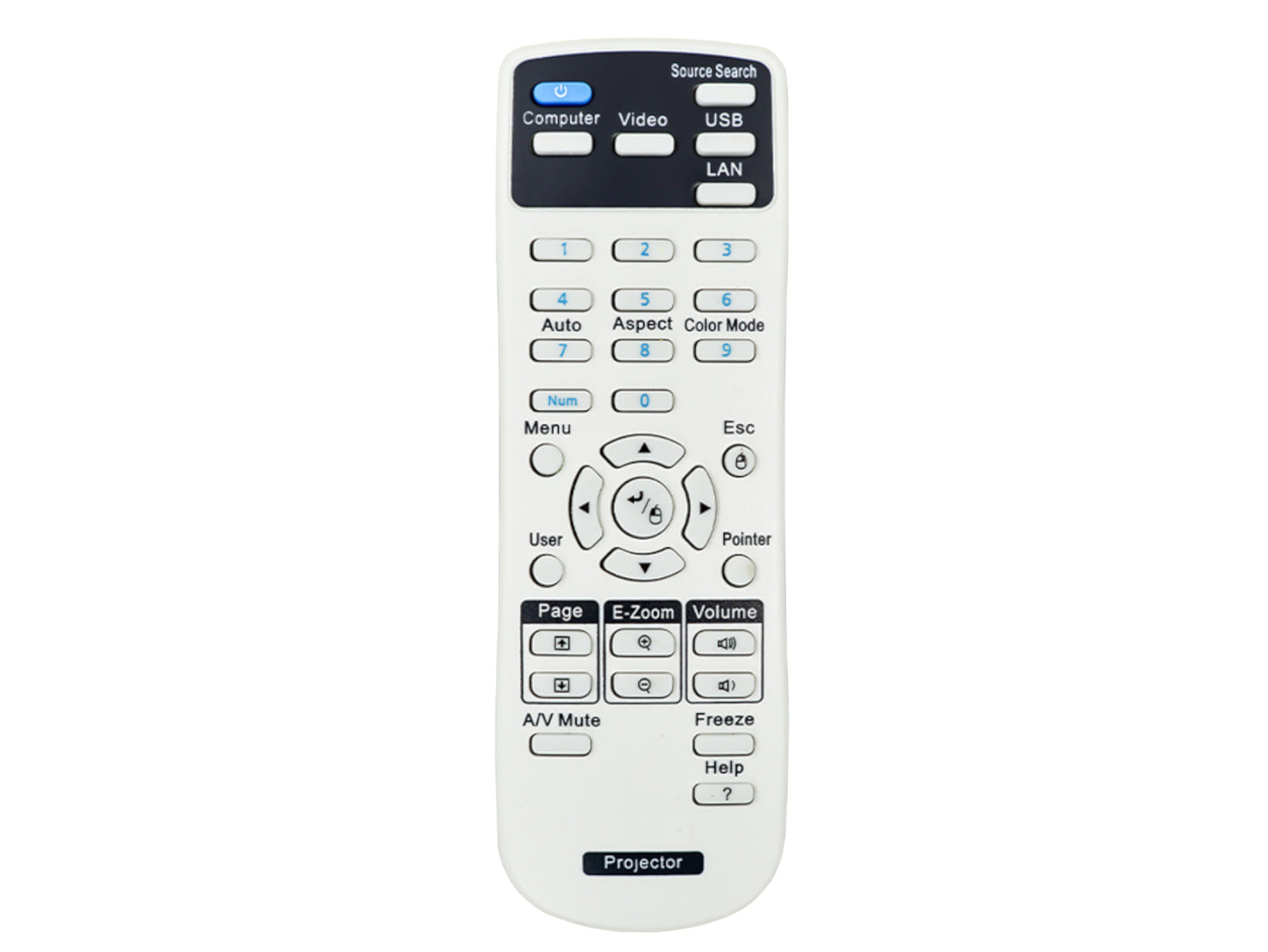 Compatibile telecomando di ricambio EPSON 1613717, 161371700, SUB 1599176, 1547200